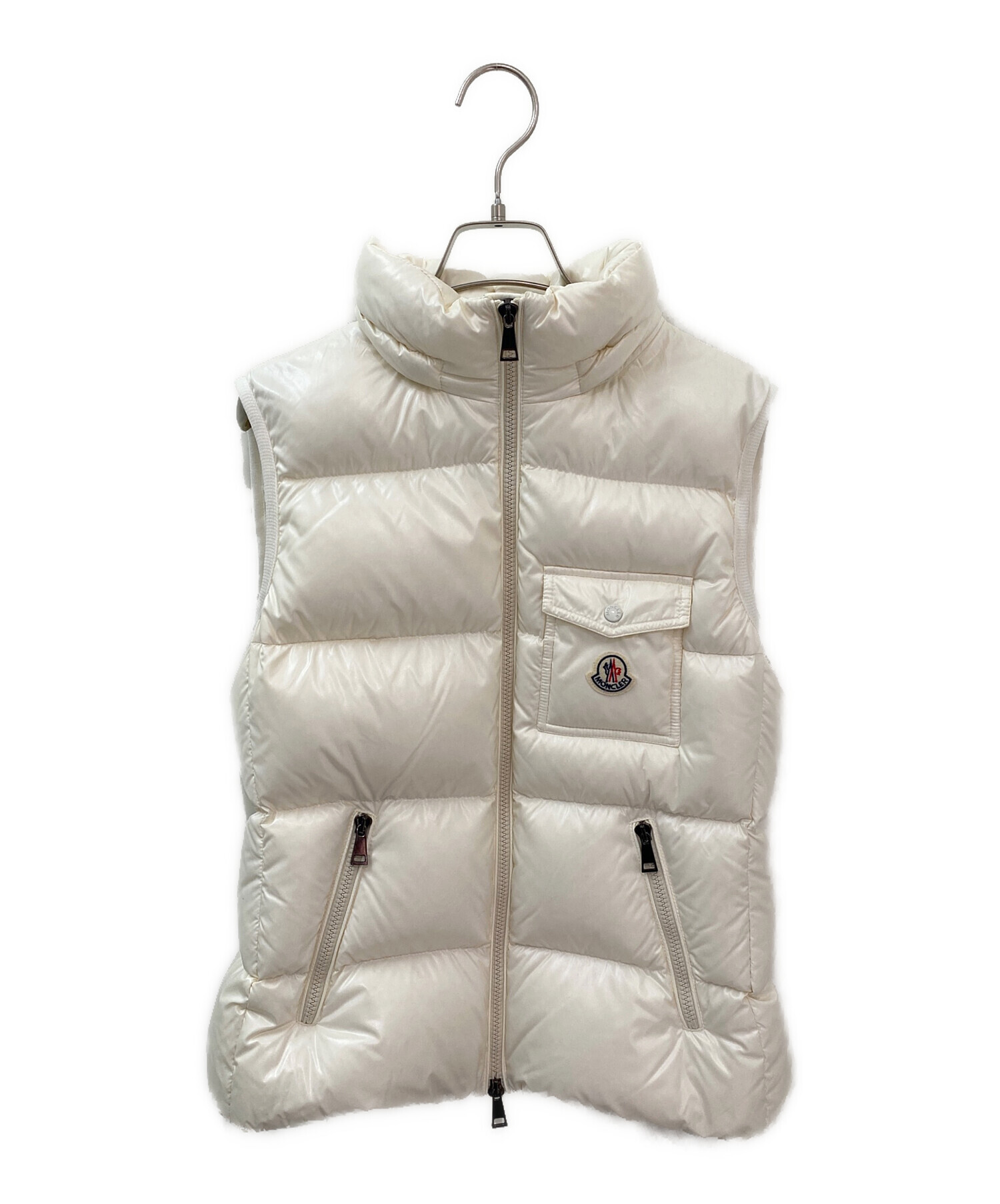 【ヒロ0914様専用】モンクレール　ダウンベスト(白) 2026最新のコラボ MONCLER コピー ダウンベスト 藤原ヒロシｘモンクレール FRGMT LIMONTA生地_スーパーコピー通販_スーパー  ブランド コピー激安通販 優良店