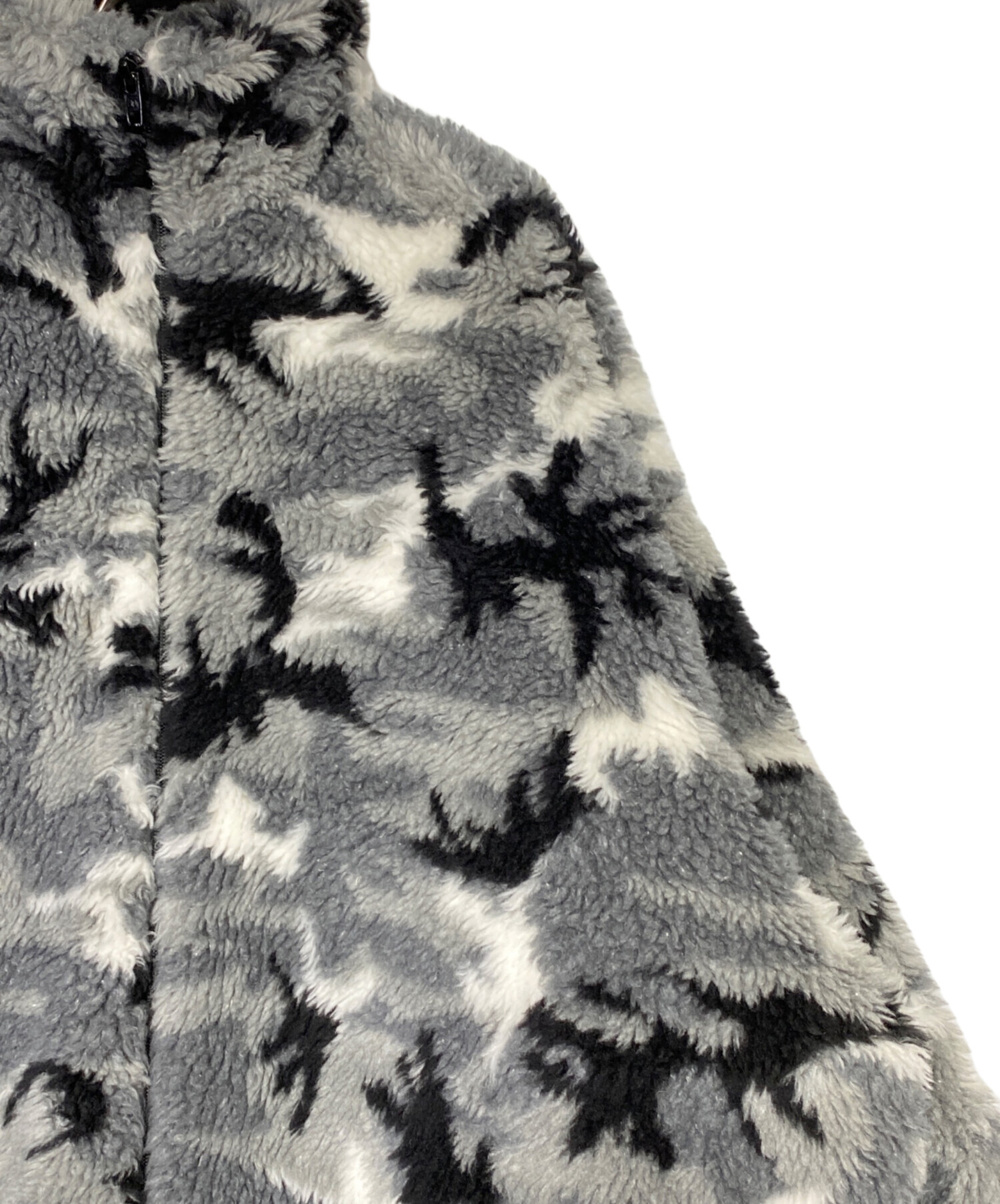 中古・古着通販】BALENCIAGA (バレンシアガ) ボアジャケット グレー