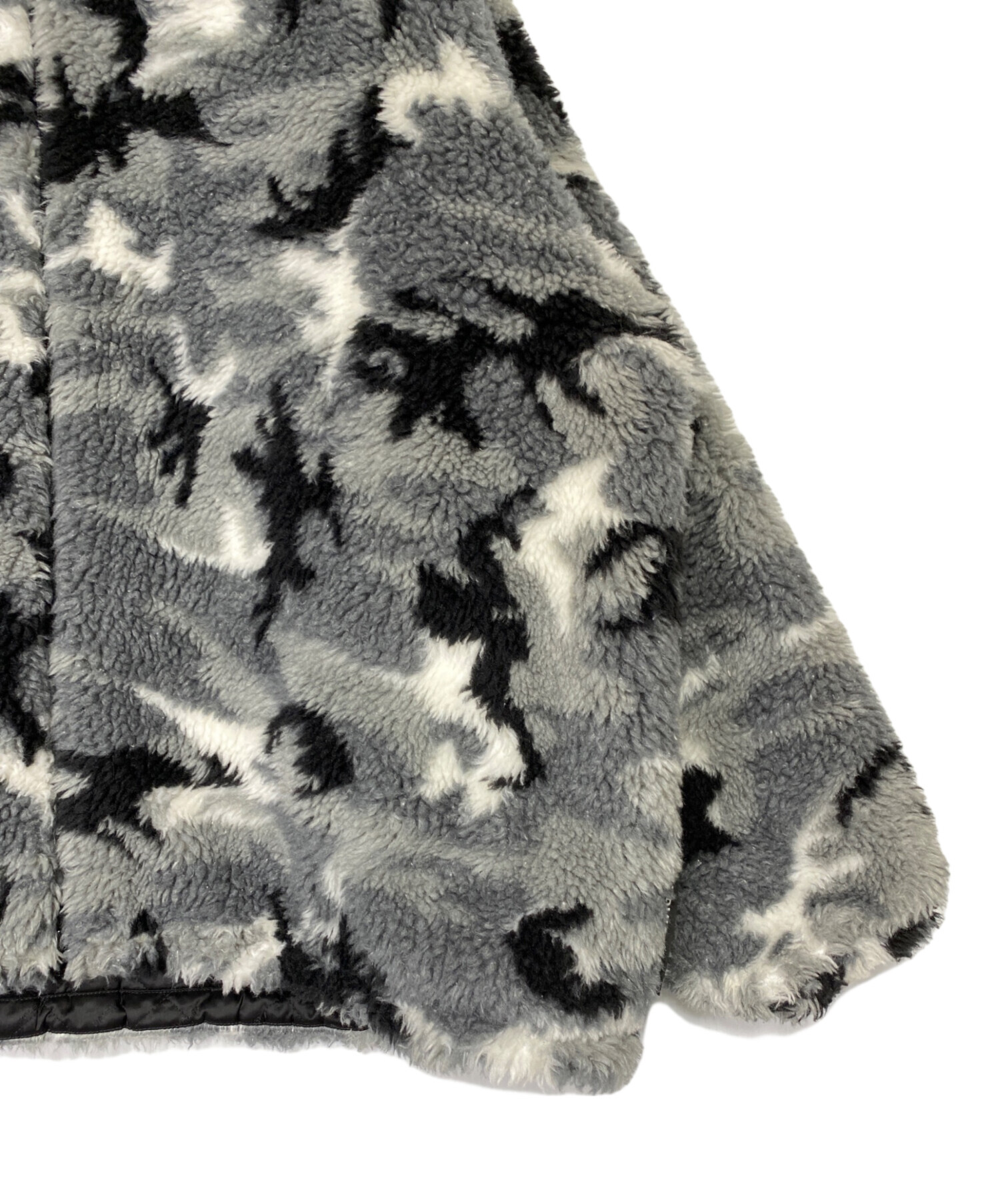 中古・古着通販】BALENCIAGA (バレンシアガ) ボアジャケット グレー