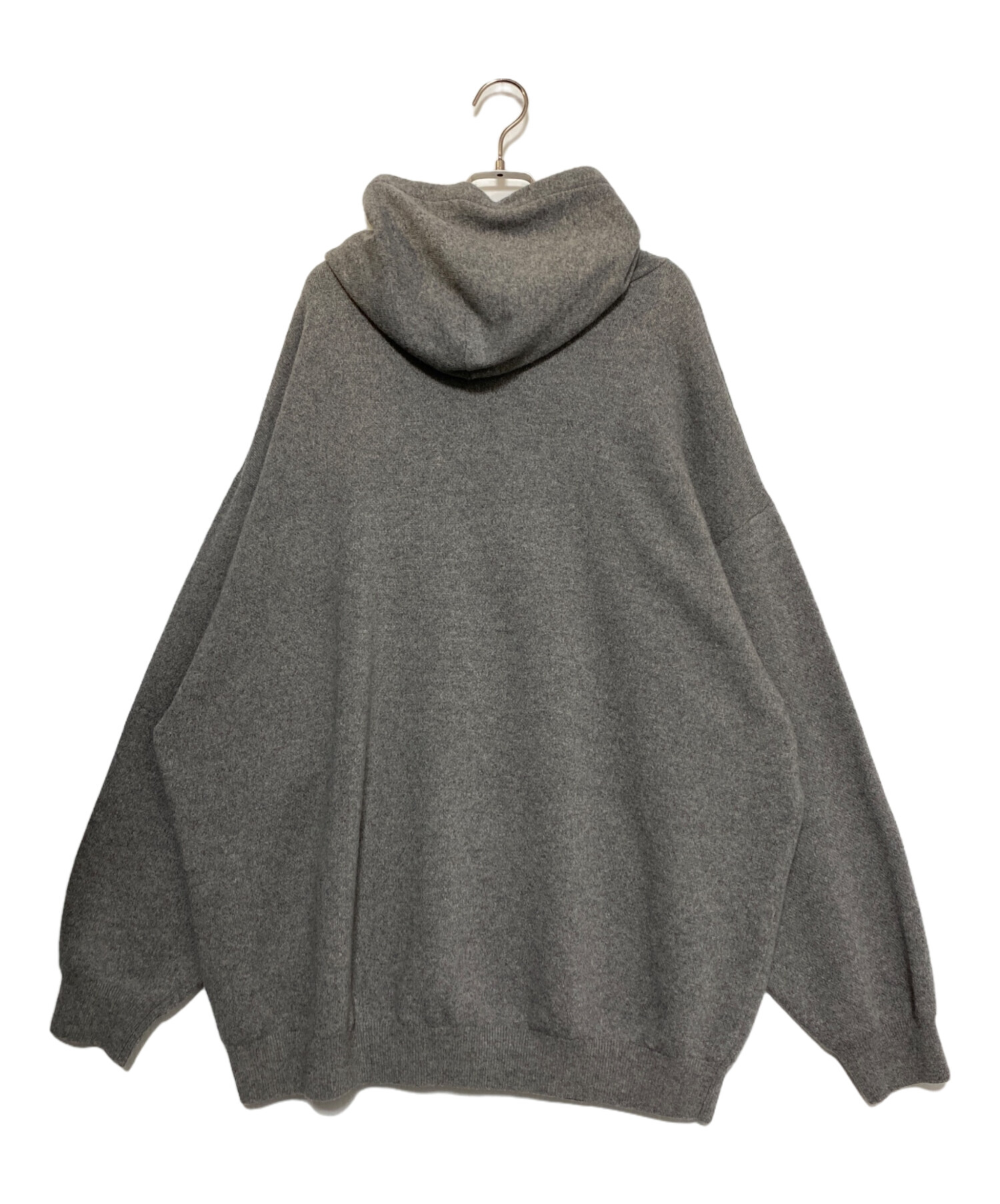 BALENCIAGA ダークグレー パーカー Sサイズ 中古・古着通販】BALENCIAGA (バレンシアガ) HOMEWEAR ヘザーグレー