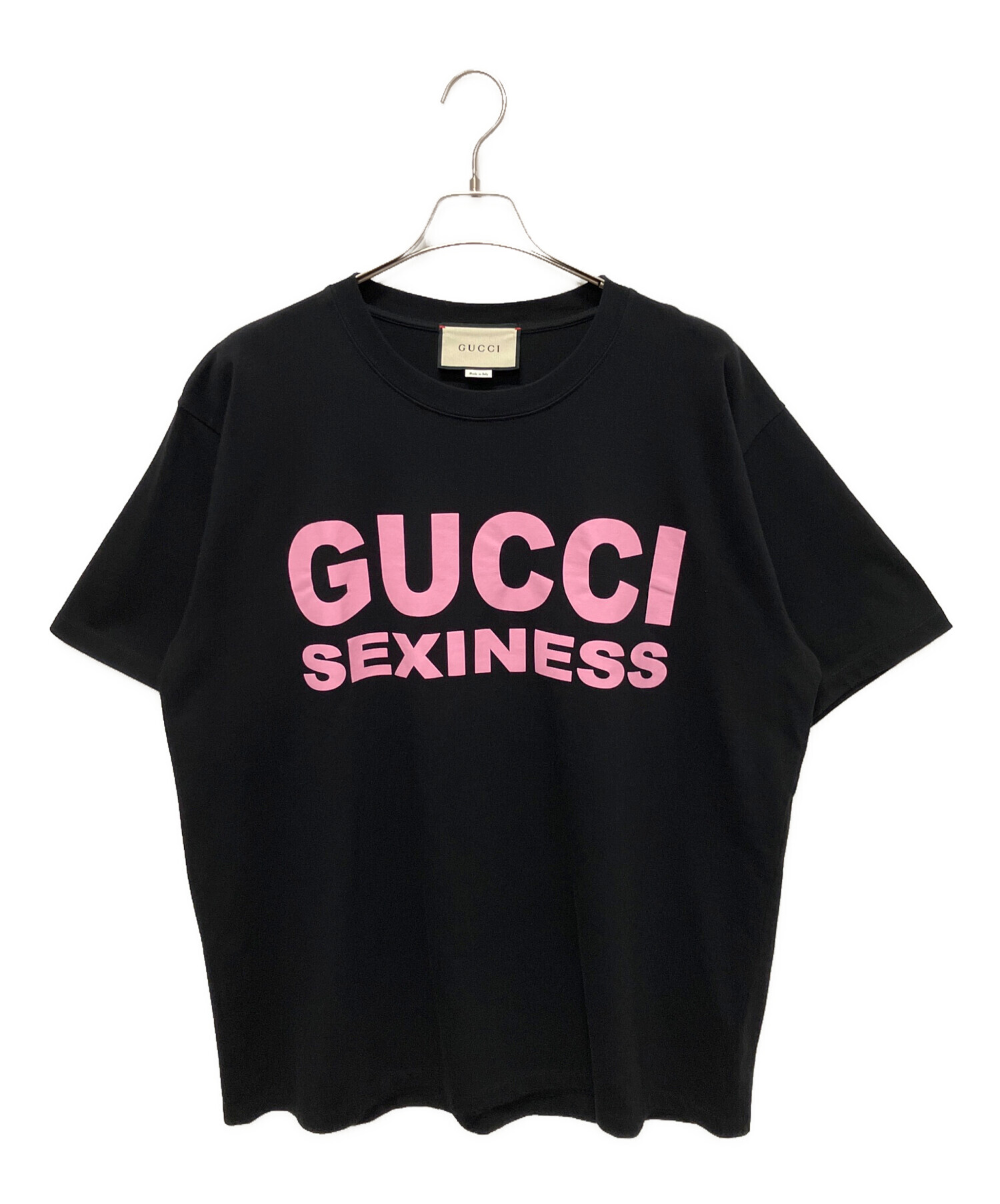 中古・古着通販】GUCCI (グッチ) SEXINESS TEE/Tシャツ ブラック 