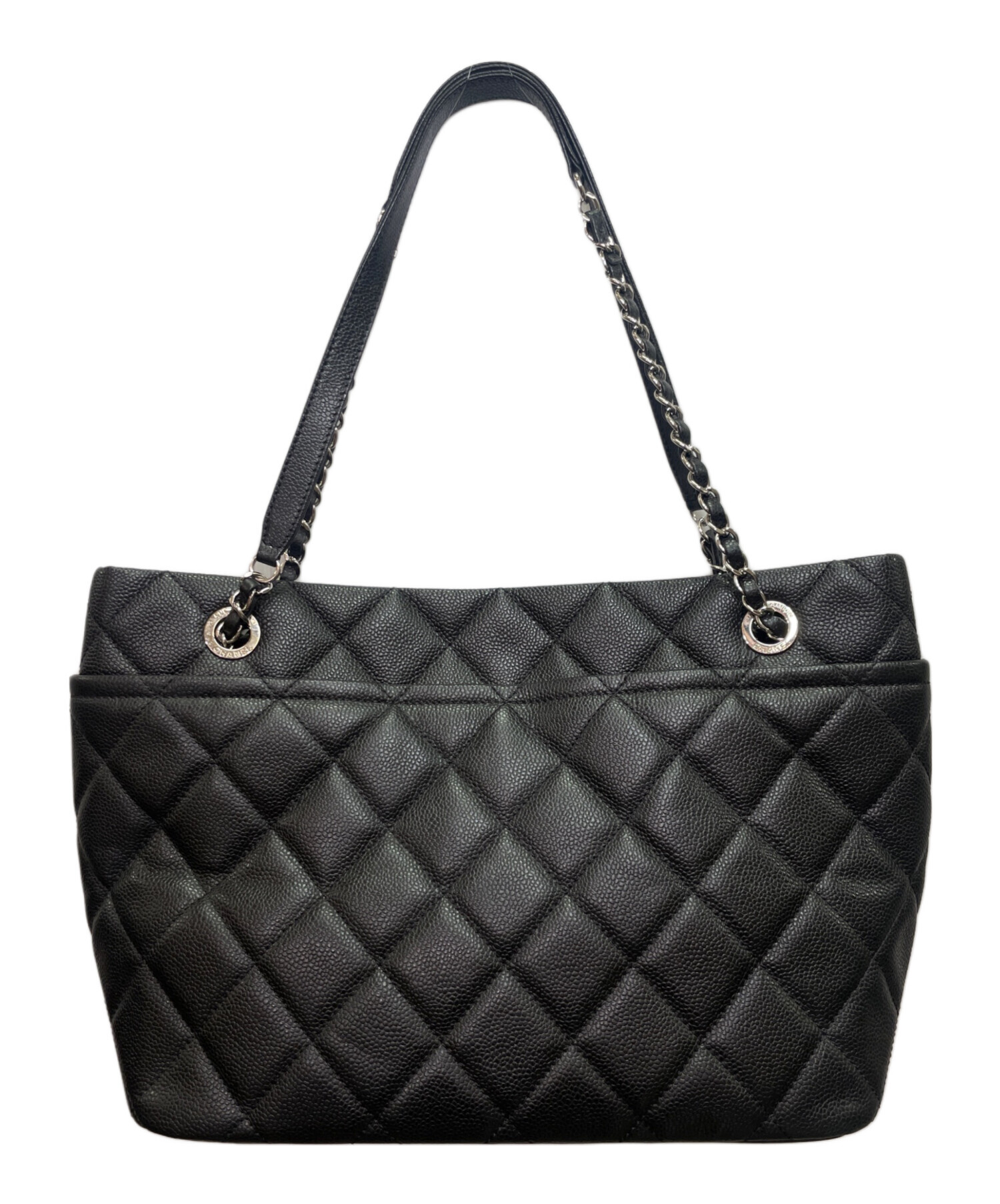 中古・古着通販】CHANEL (シャネル) GST トートバッグ ブラック 
