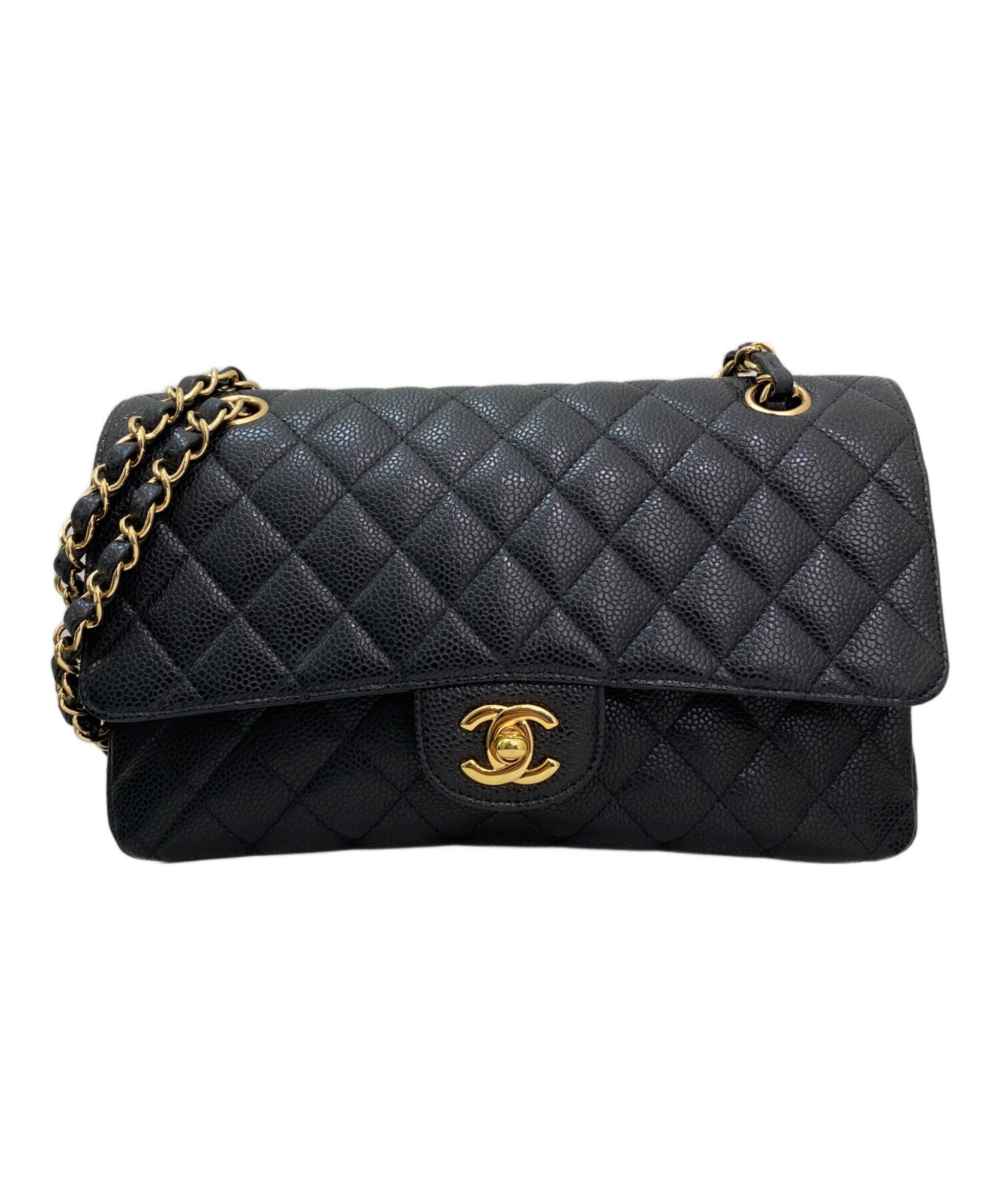 中古・古着通販】CHANEL (シャネル) マトラッセ25 ブラック サイズ:25 