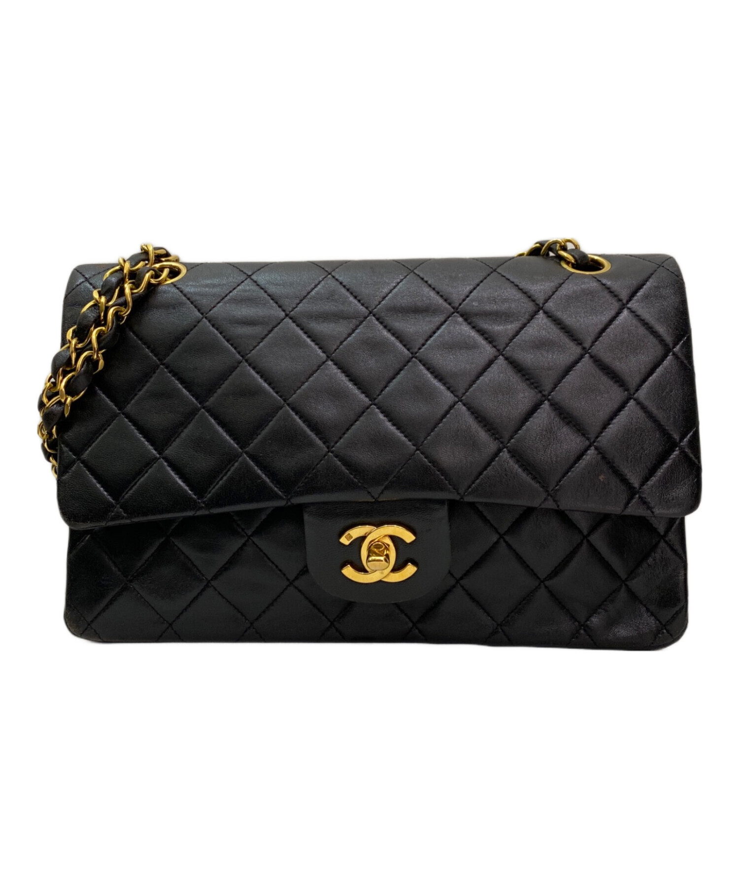 シャネル　マトラッセ　25 CHANEL（シャネル） 【良品】シャネル マトラッセ 25 Wチェーン
