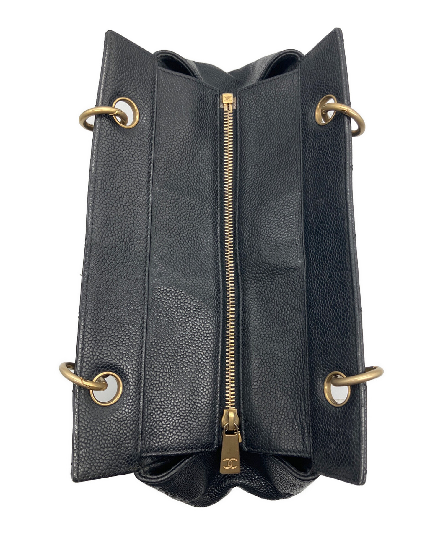中古・古着通販】CHANEL (シャネル) PTTトートバッグ ブラック 