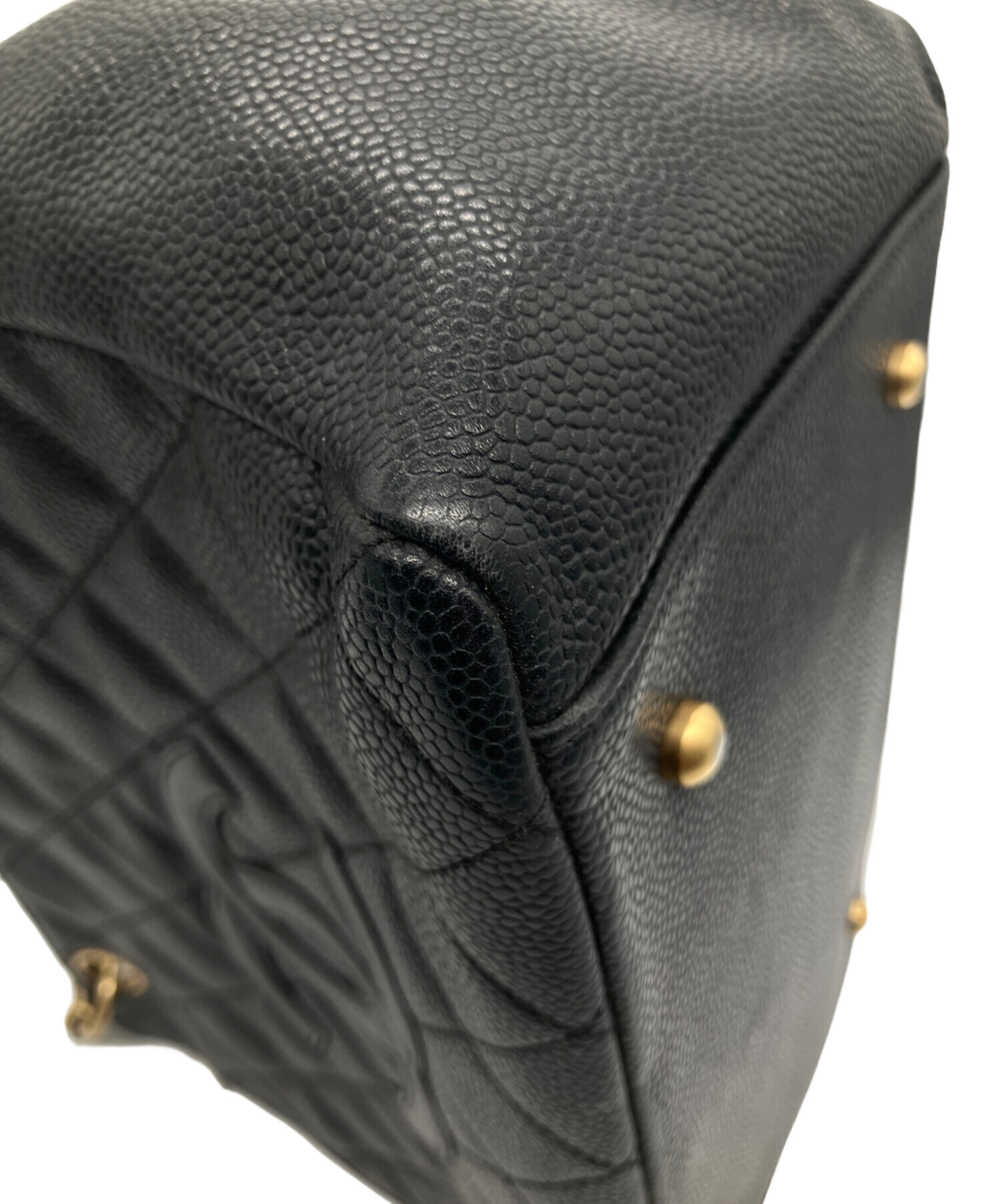 中古・古着通販】CHANEL (シャネル) PTTトートバッグ ブラック 