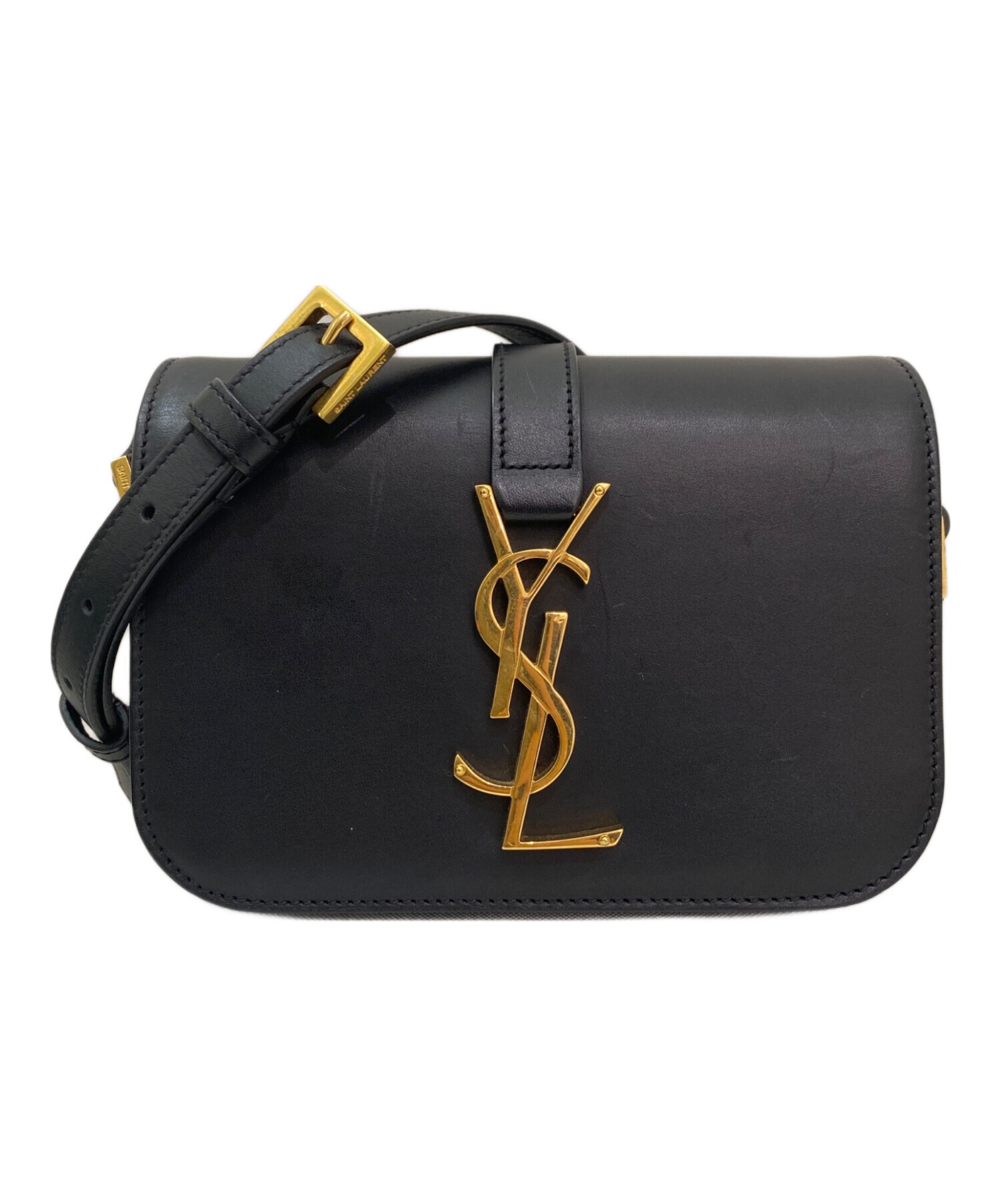 SAINT LAURENT PARIS サンローランパリ ショルダーバッグ  黒 【古着】【中古】【送料無料】 中古・古着通販】Saint Laurent Paris (サンローランパリ) ユニベル