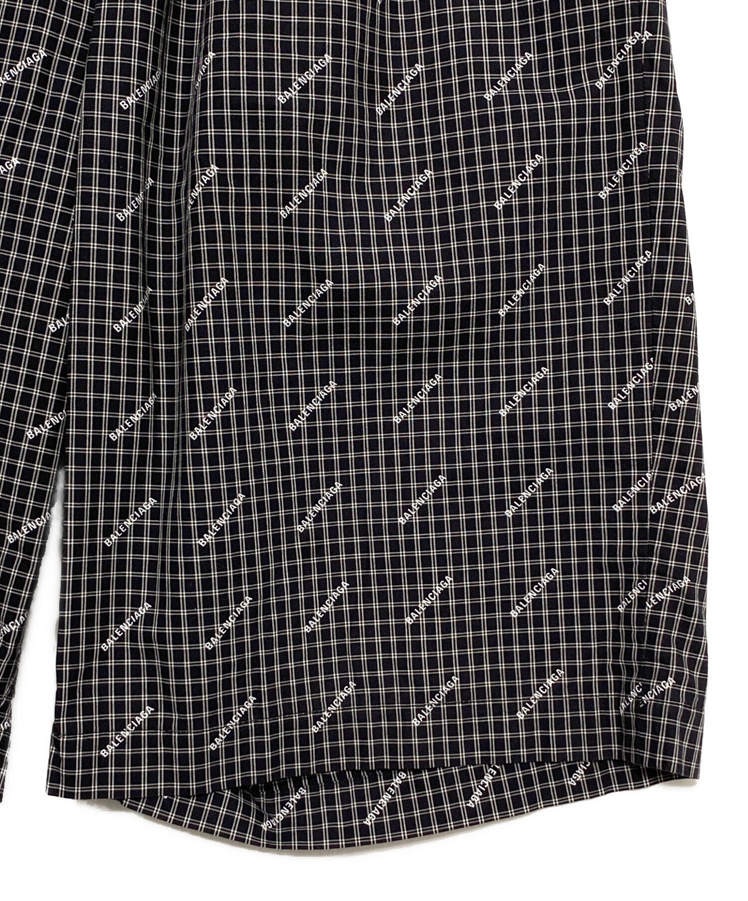 中古・古着通販】BALENCIAGA (バレンシアガ) オールオーバーロゴ