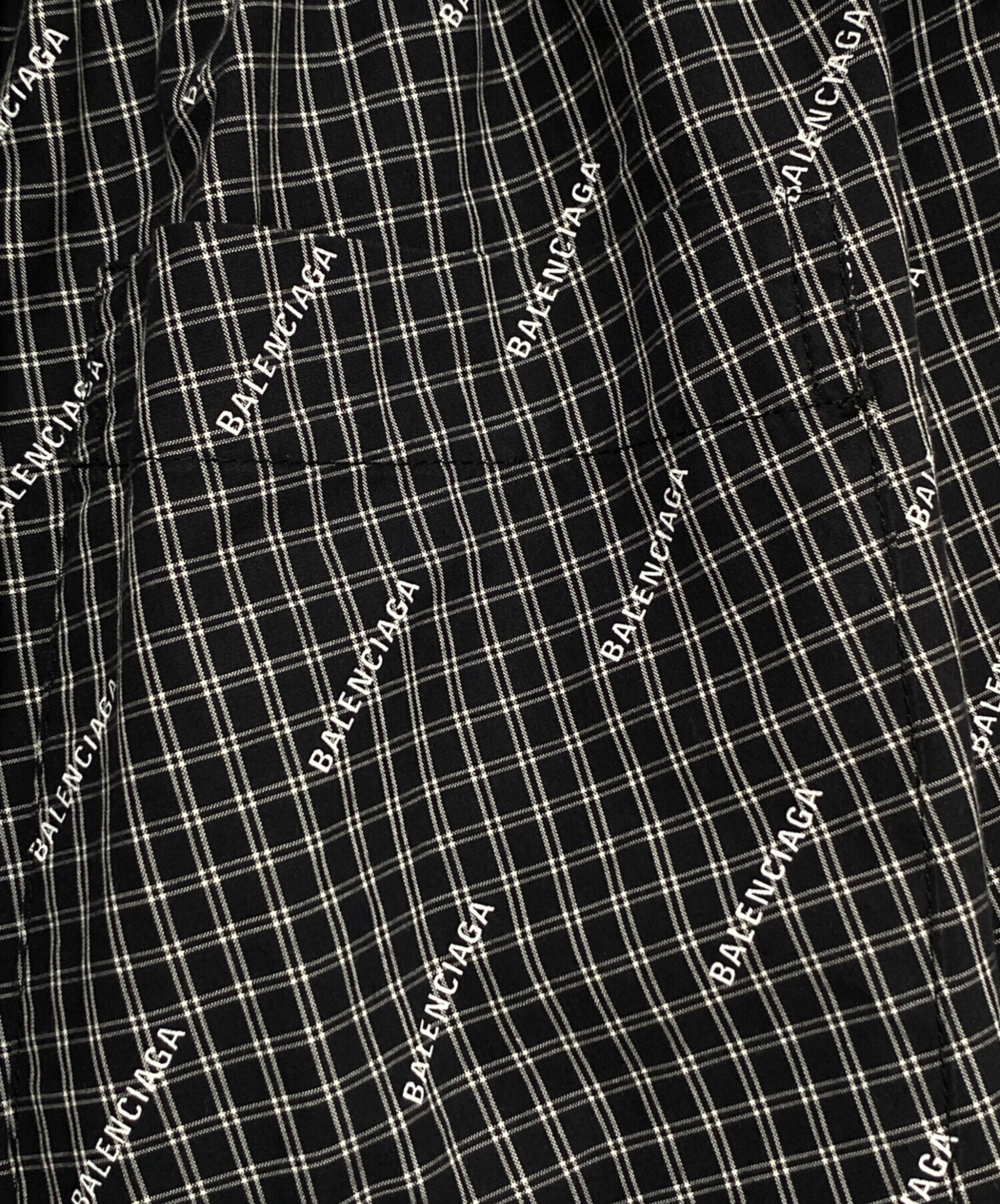 中古・古着通販】BALENCIAGA (バレンシアガ) オールオーバーロゴ