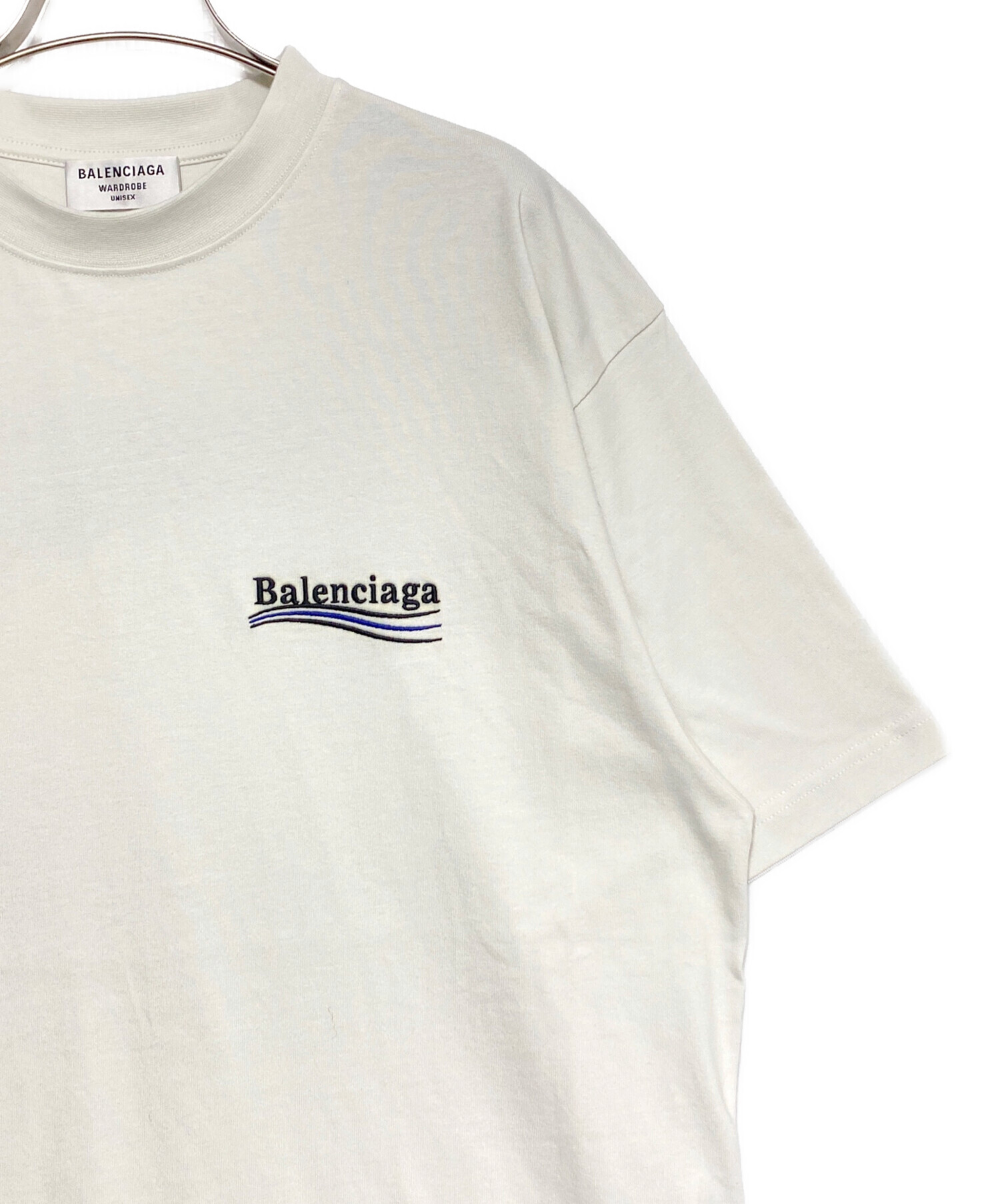 中古・古着通販】BALENCIAGA (バレンシアガ) キャンペーンロゴTシャツ