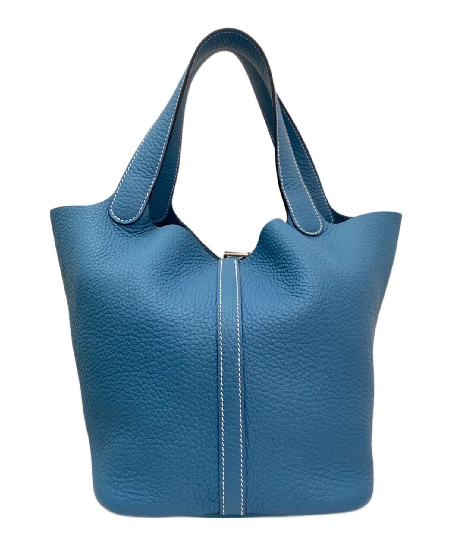 中古・古着通販】HERMES (エルメス) ピコタンロックMM ブルージーン 