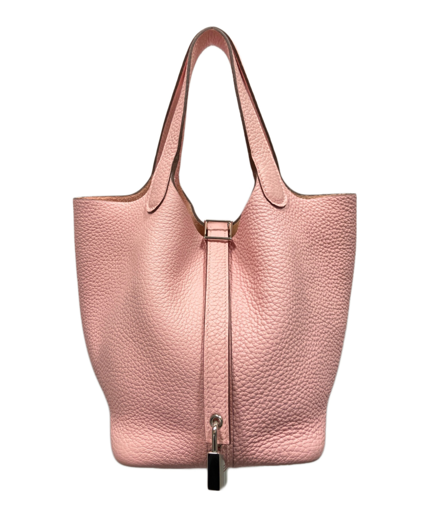 中古 エルメス HERMES レディース ショルダーバッグ ローズサクラ トリヨンクレマンス エルメス インザループ 18 ローズサクラ トリヨンクレマンス/ヴォー