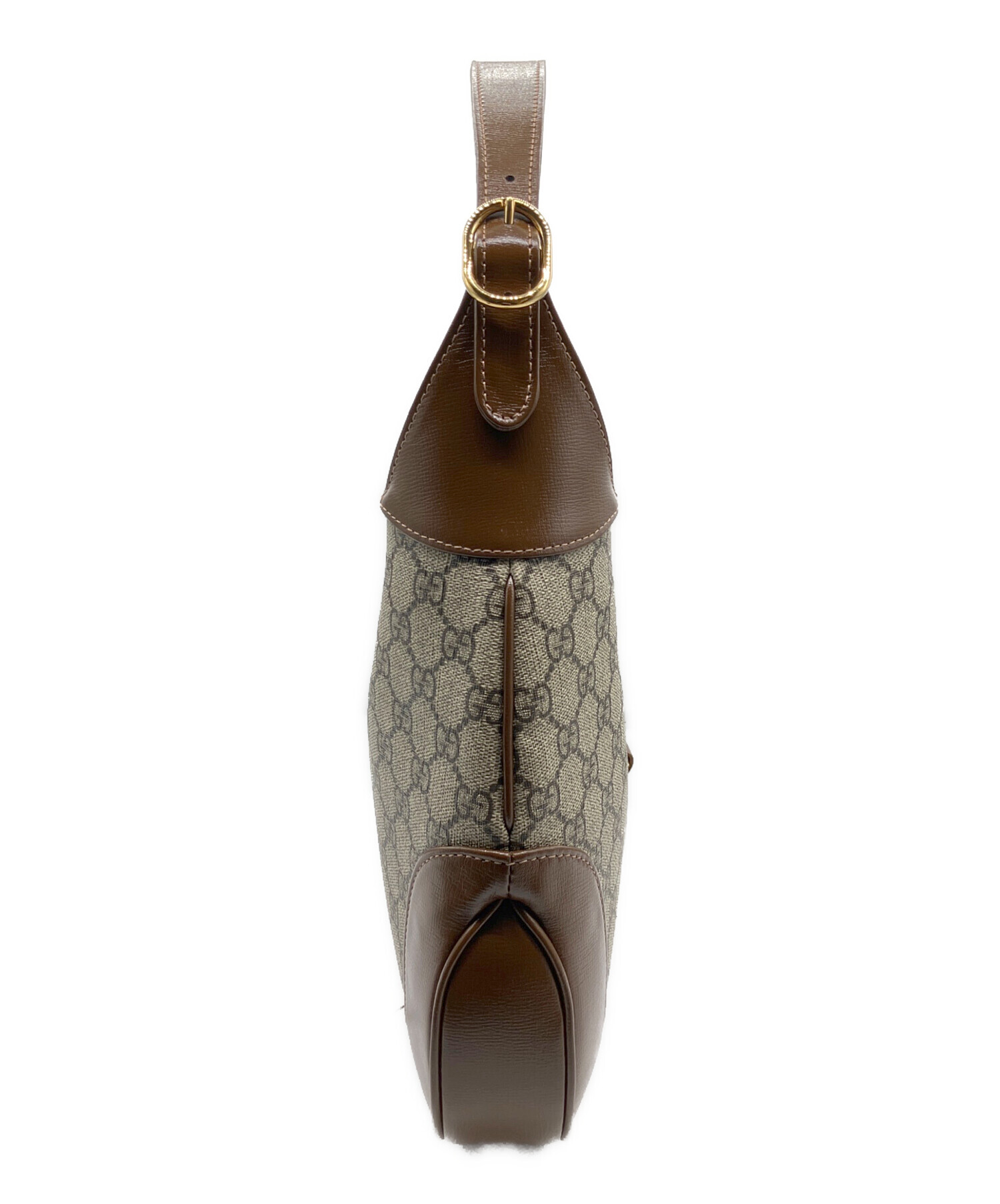 グッチ GUCCI ジャッキー ワンショルダーバッグ スエード 茶 中古・古着通販】GUCCI (グッチ) ジャッキー1961ミディアムショルダー