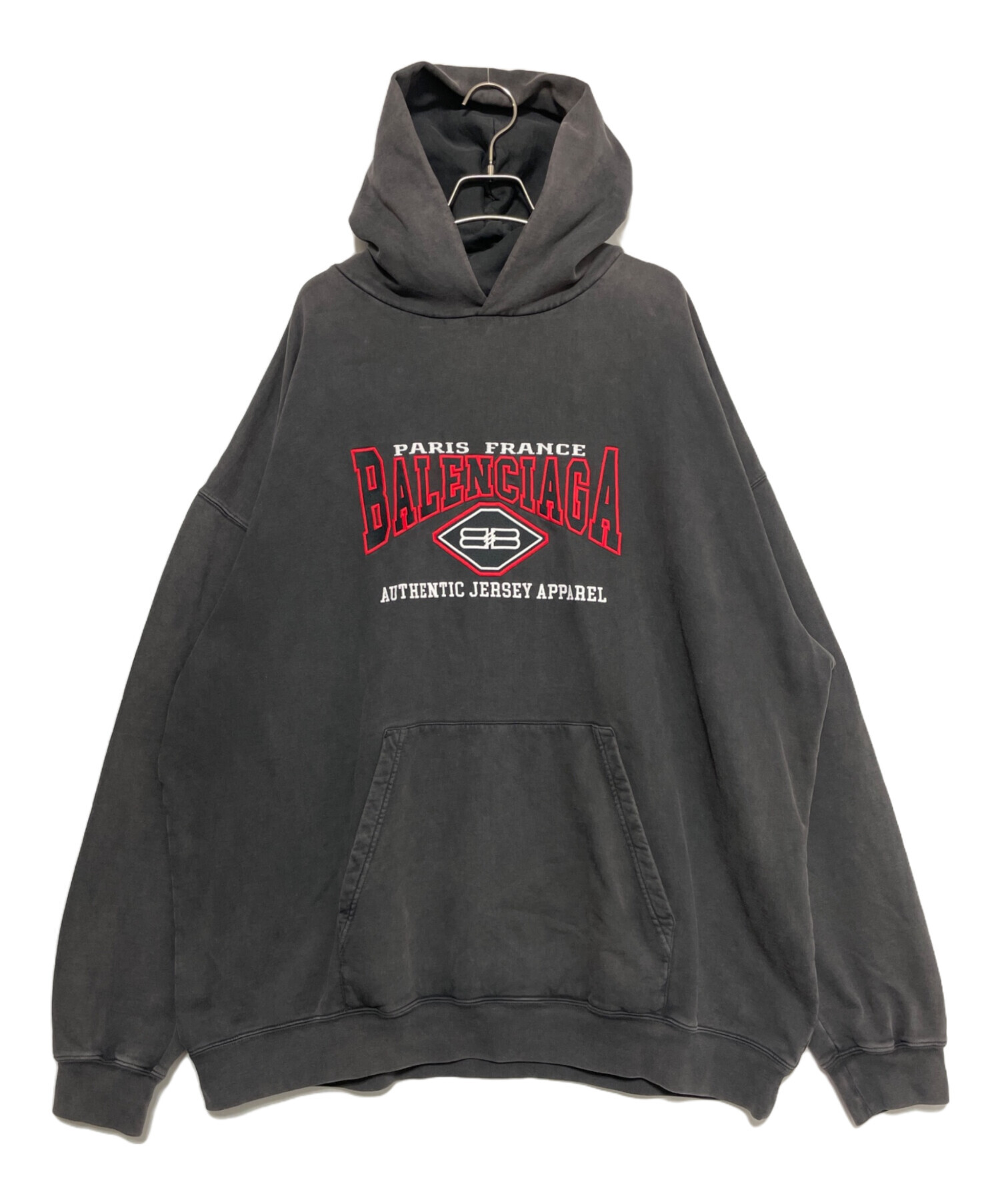 中古・古着通販】BALENCIAGA (バレンシアガ) Logo Embroidery Hoodie