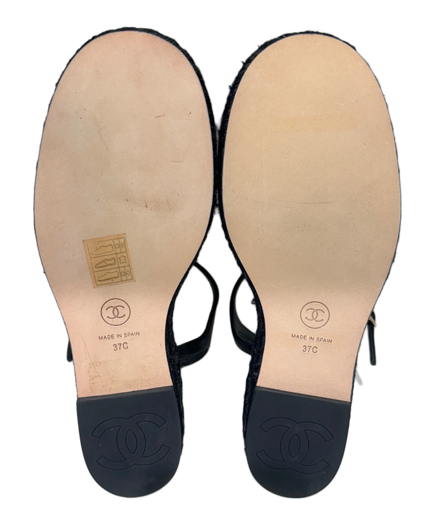 中古・古着通販】CHANEL (シャネル) ココマークエスパドリーユ 
