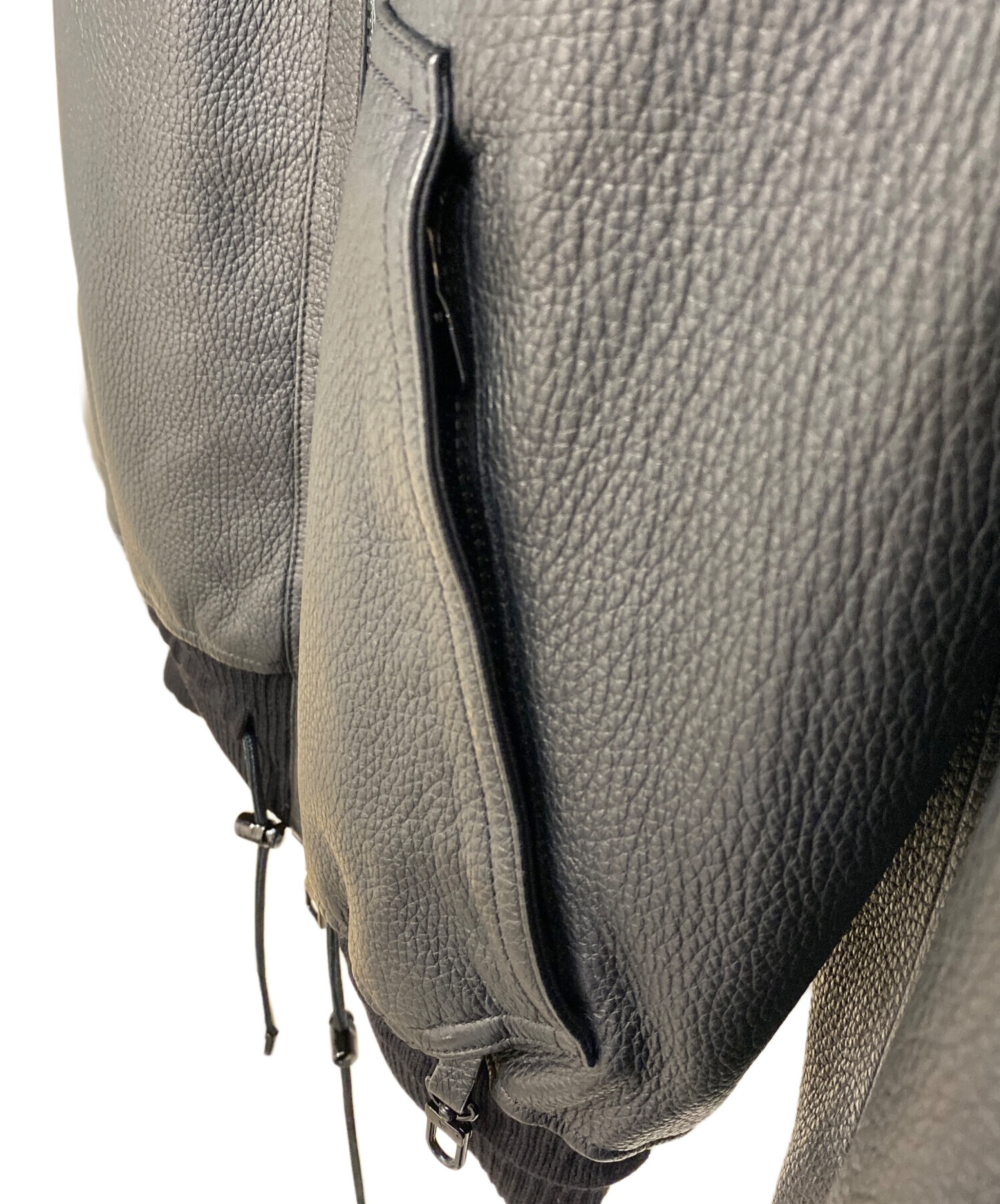 中古・古着通販】LOUIS VUITTON (ルイ ヴィトン) レザーアビエイター 