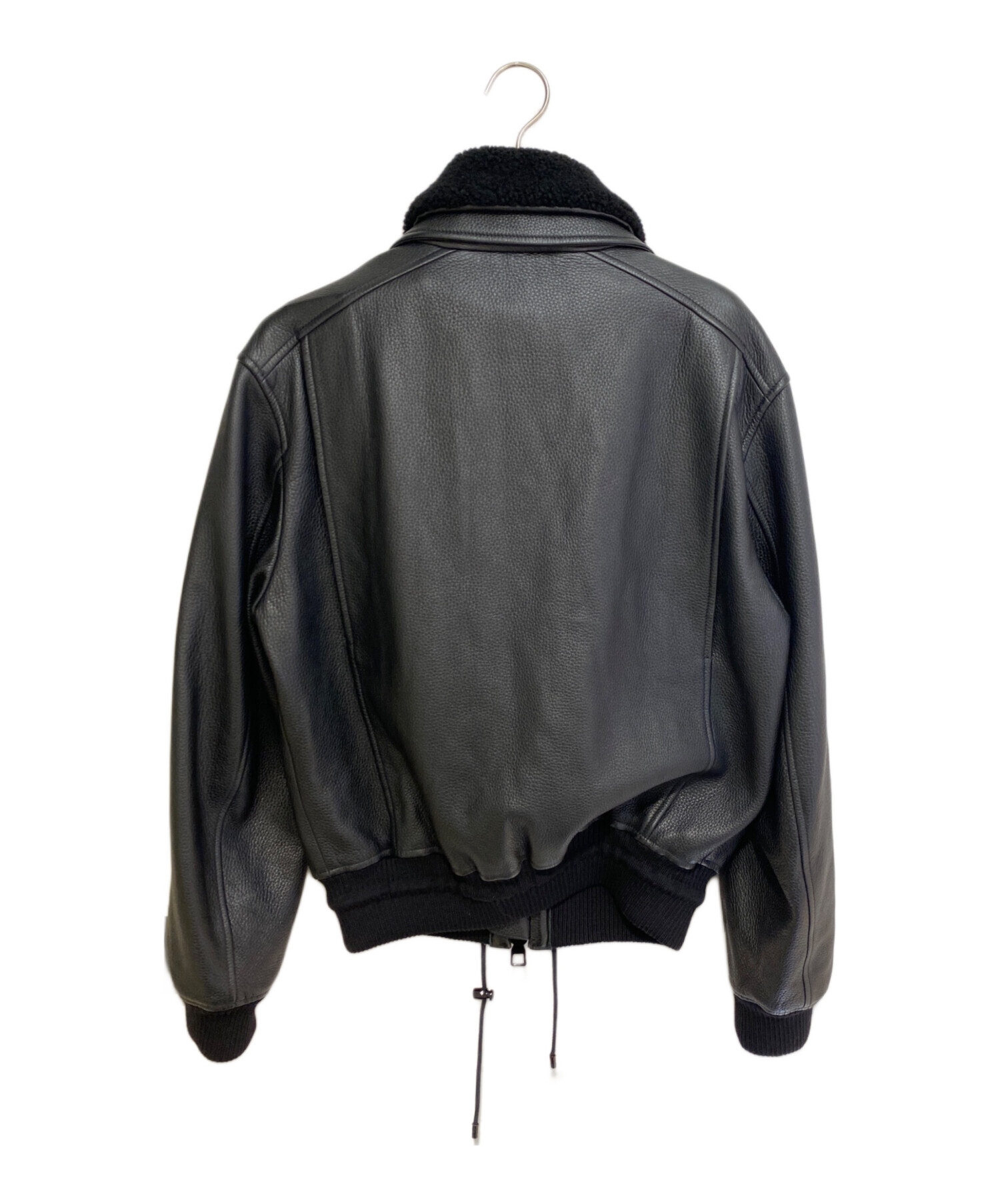 中古・古着通販】LOUIS VUITTON (ルイ ヴィトン) レザーアビエイター