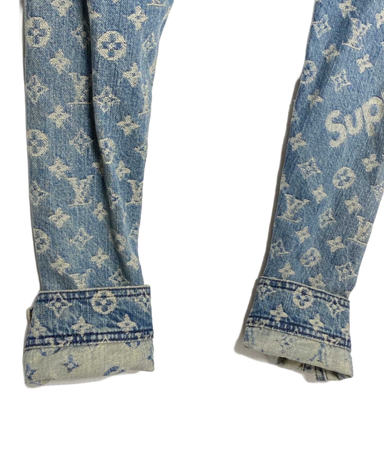 リボノ LOUISVUITTON×supreme デニムジャケット 中古・古着通販】LOUIS