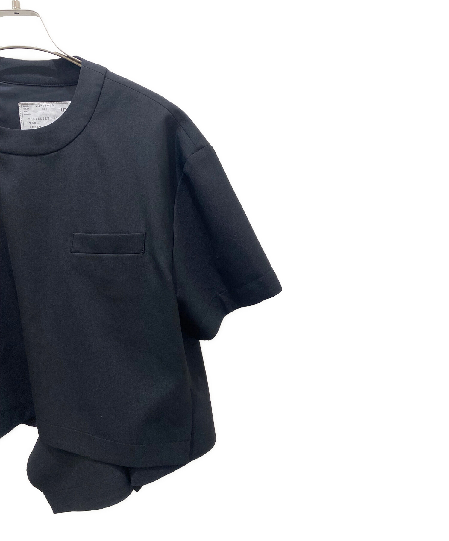 中古・古着通販】sacai (サカイ) スーチングプルオーバーブラウス 