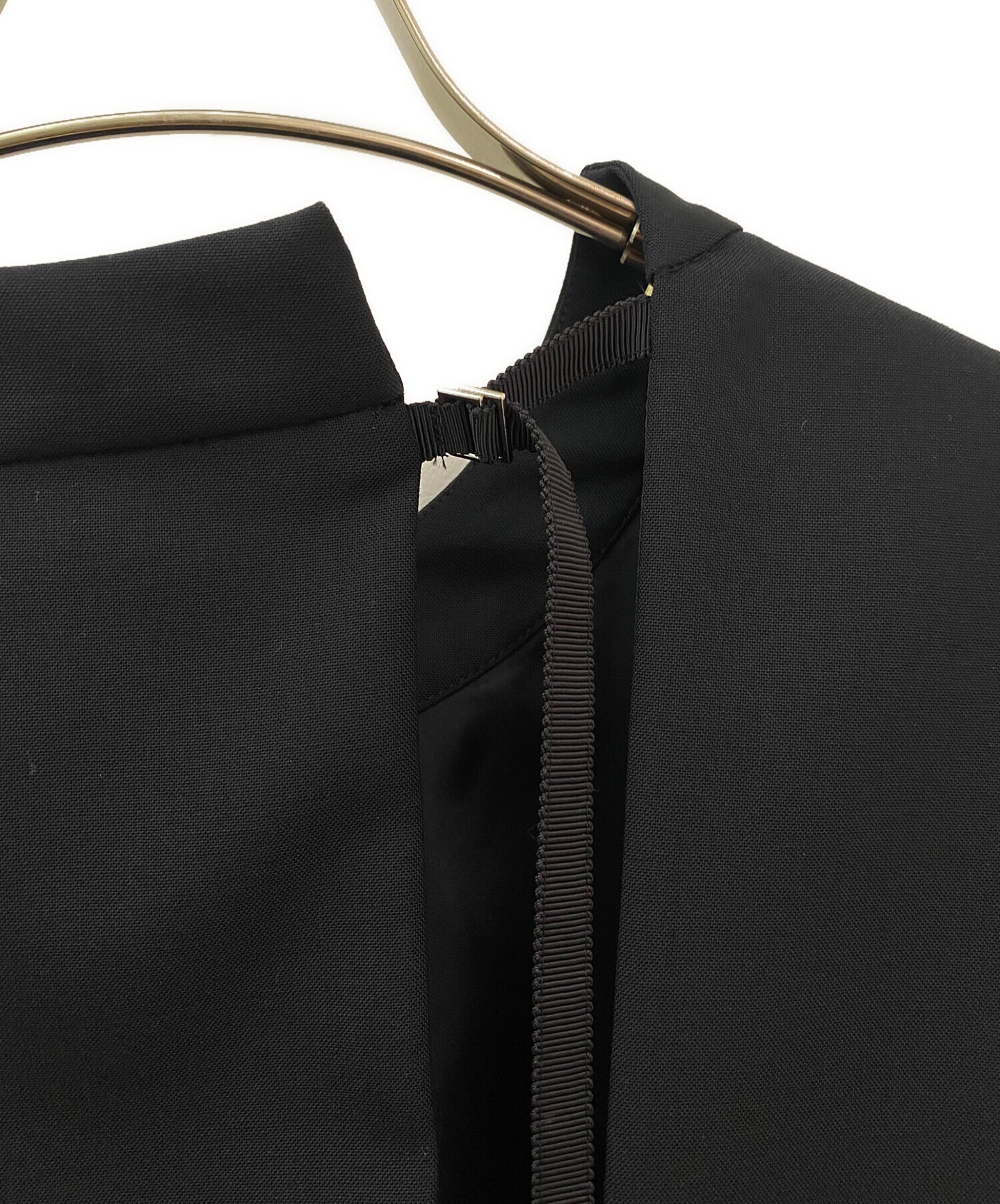 sacai スーチングプルオーバーシャツ グレー 1 ドローコード クルー 
