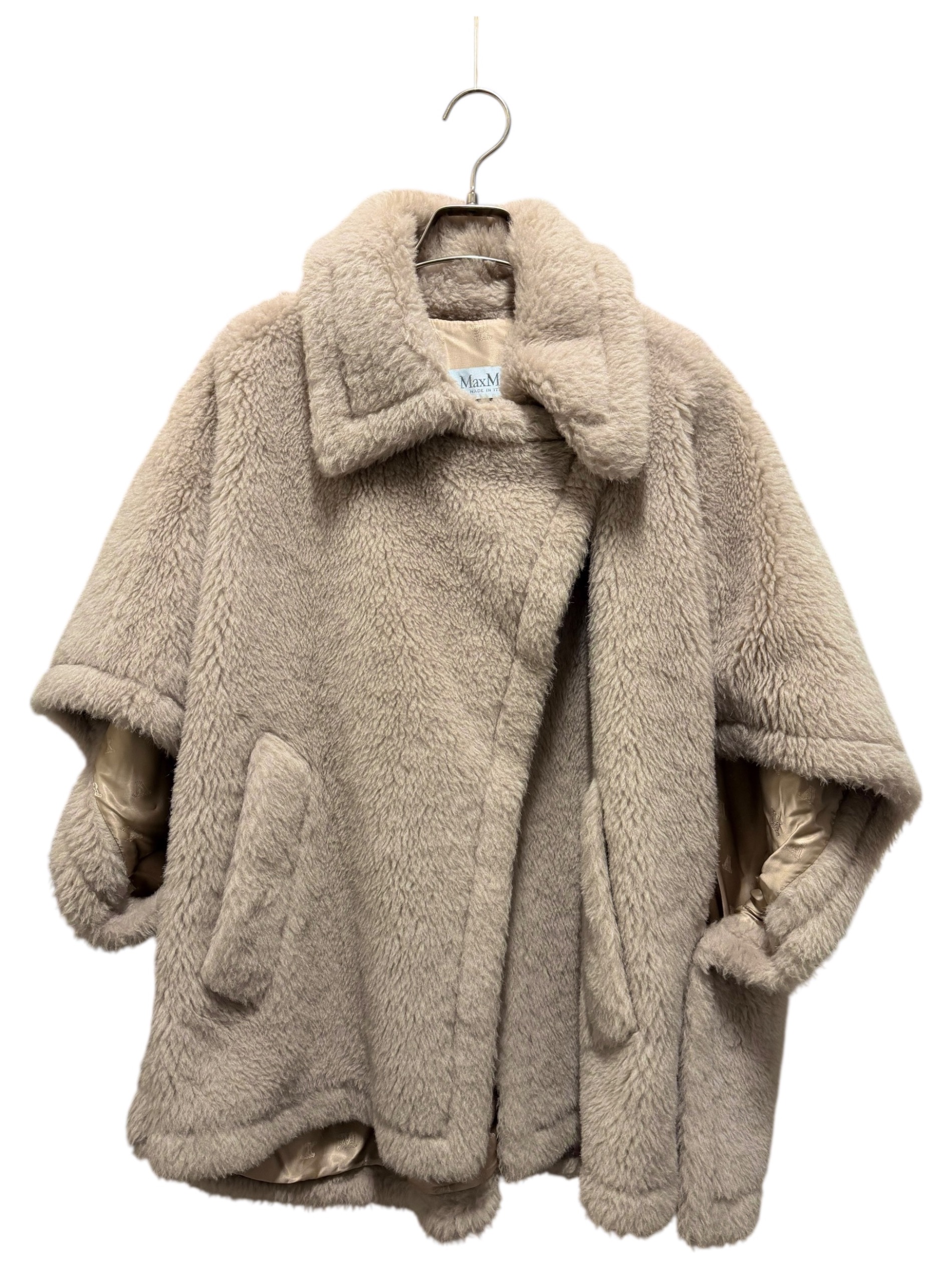 中古・古着通販】MaxMara (マックスマーラ) テディベアポンチョ