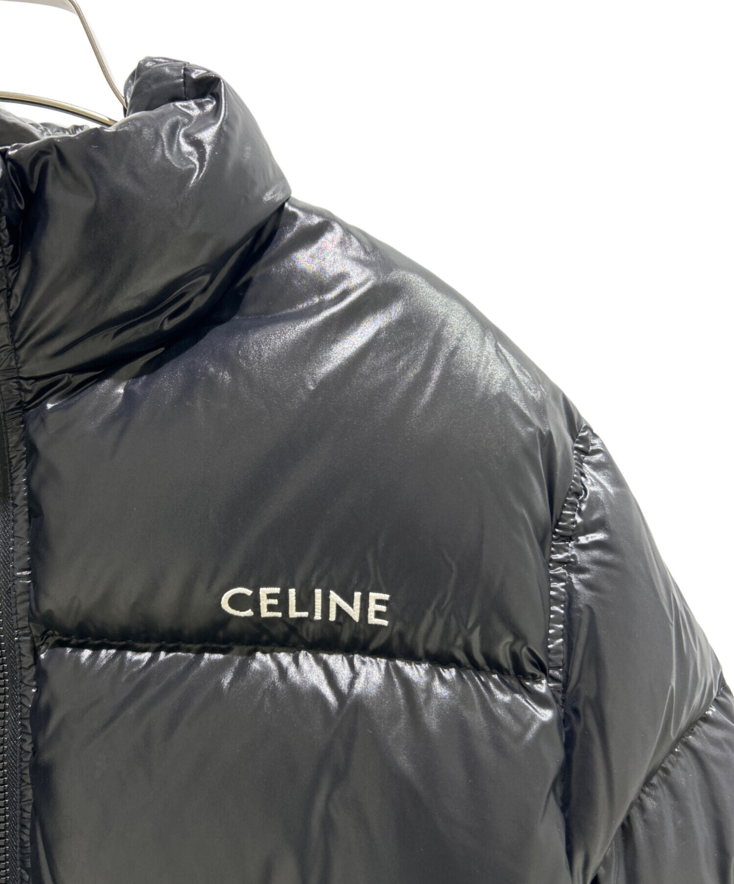 中古・古着通販】CELINE (セリーヌ) ロゴダウンジャケット 2W31A595K