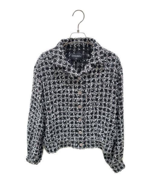 中古・古着通販】CHANEL (シャネル) ココボタンサマーツイード