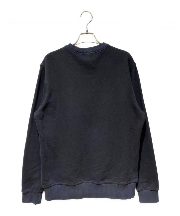 中古・古着通販】BURBERRY (バーバリー) ロゴスウェット ブラック 