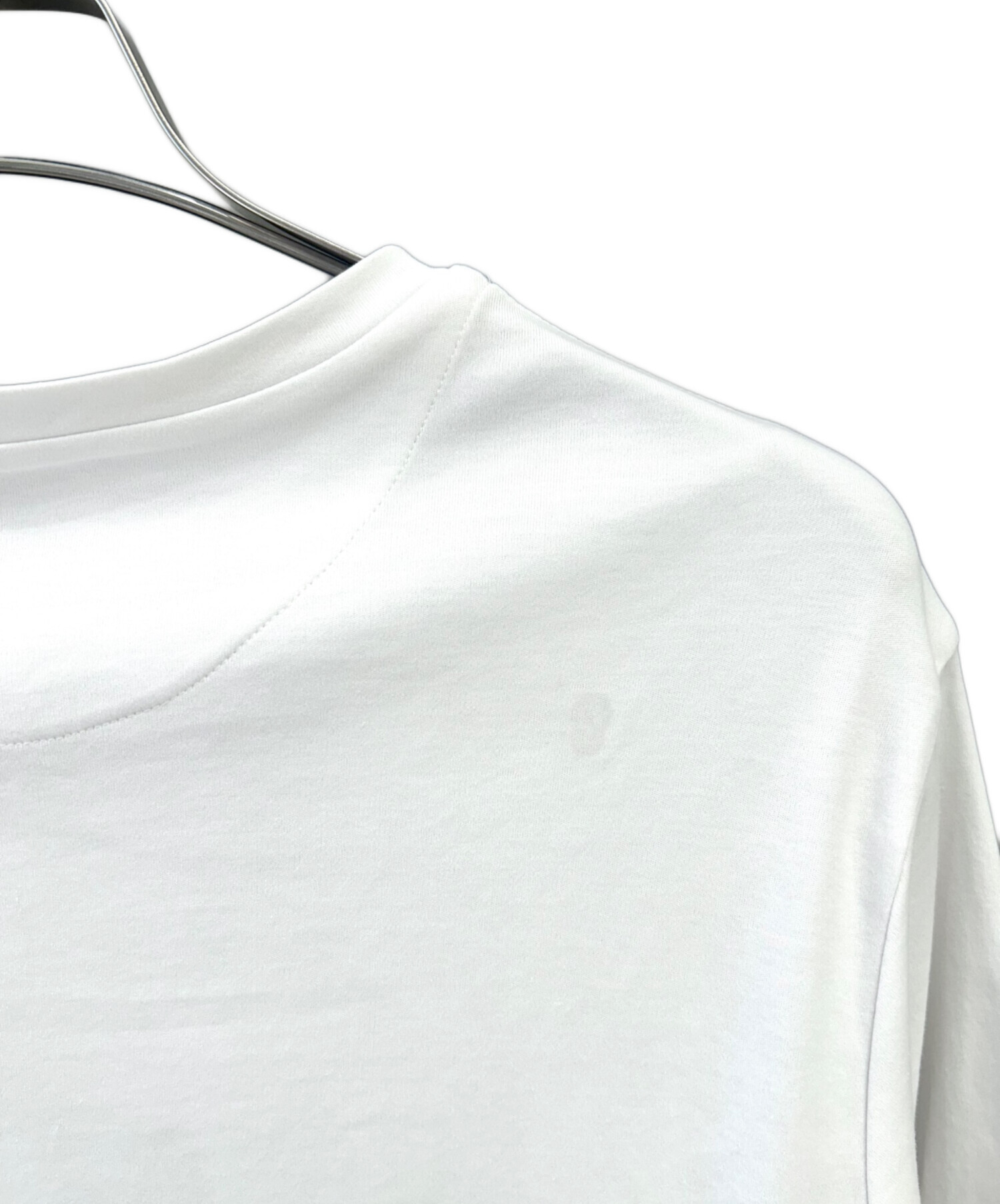 中古・古着通販】PRADA (プラダ) トライアングルロゴプレートTシャツ