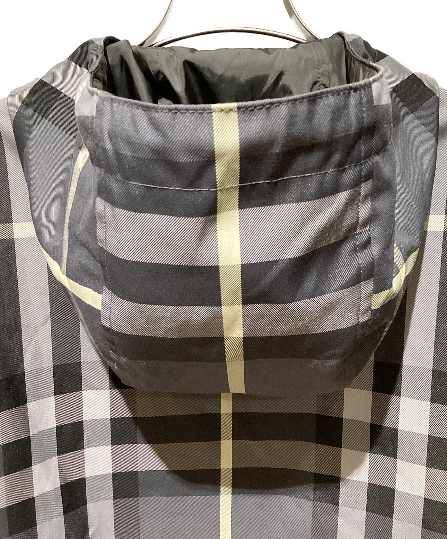 中古・古着通販】BURBERRY (バーバリー) リバーシブルチェックパーカー