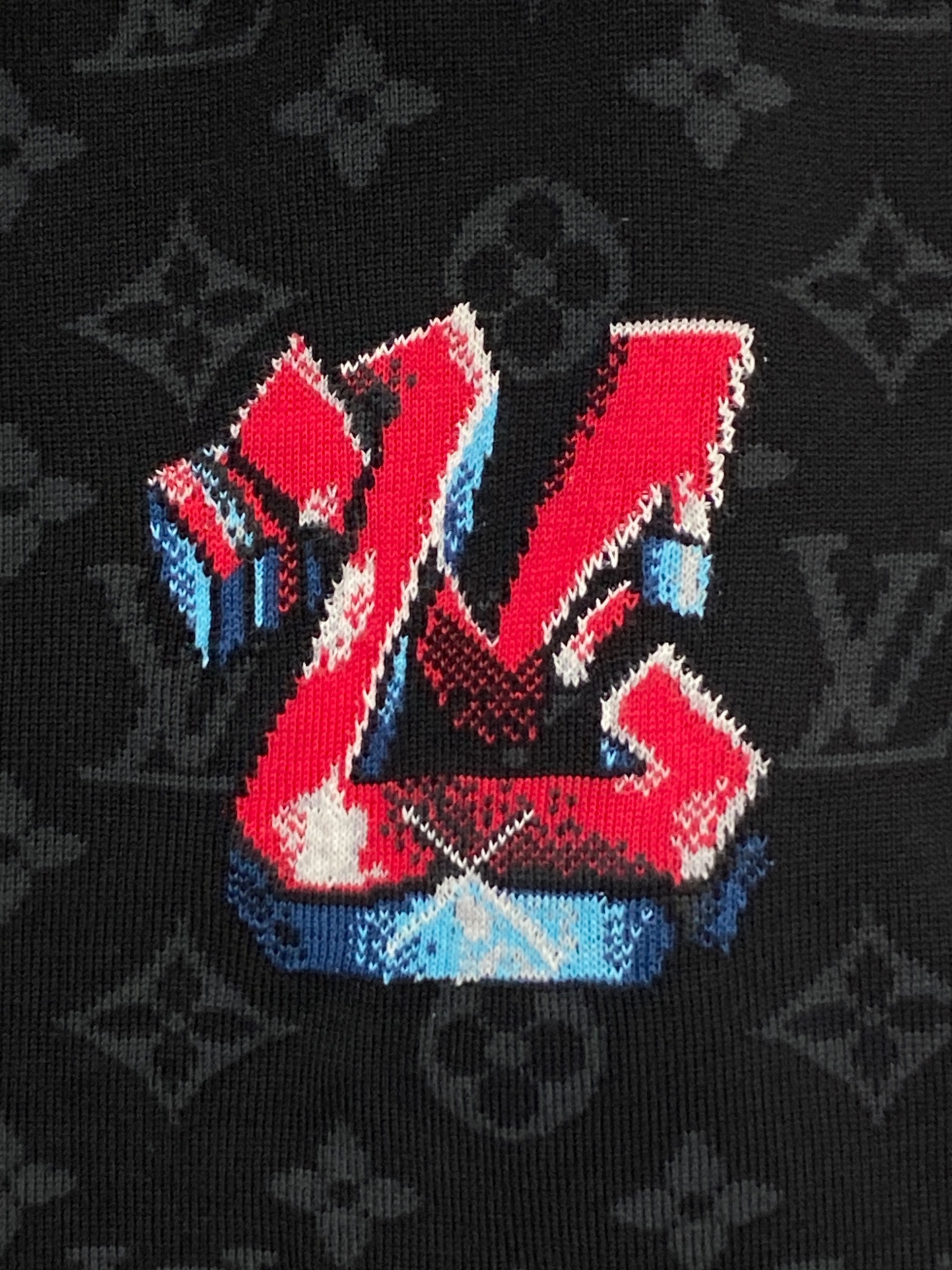 中古・古着通販】LOUIS VUITTON (ルイ ヴィトン) モノグラムニット 