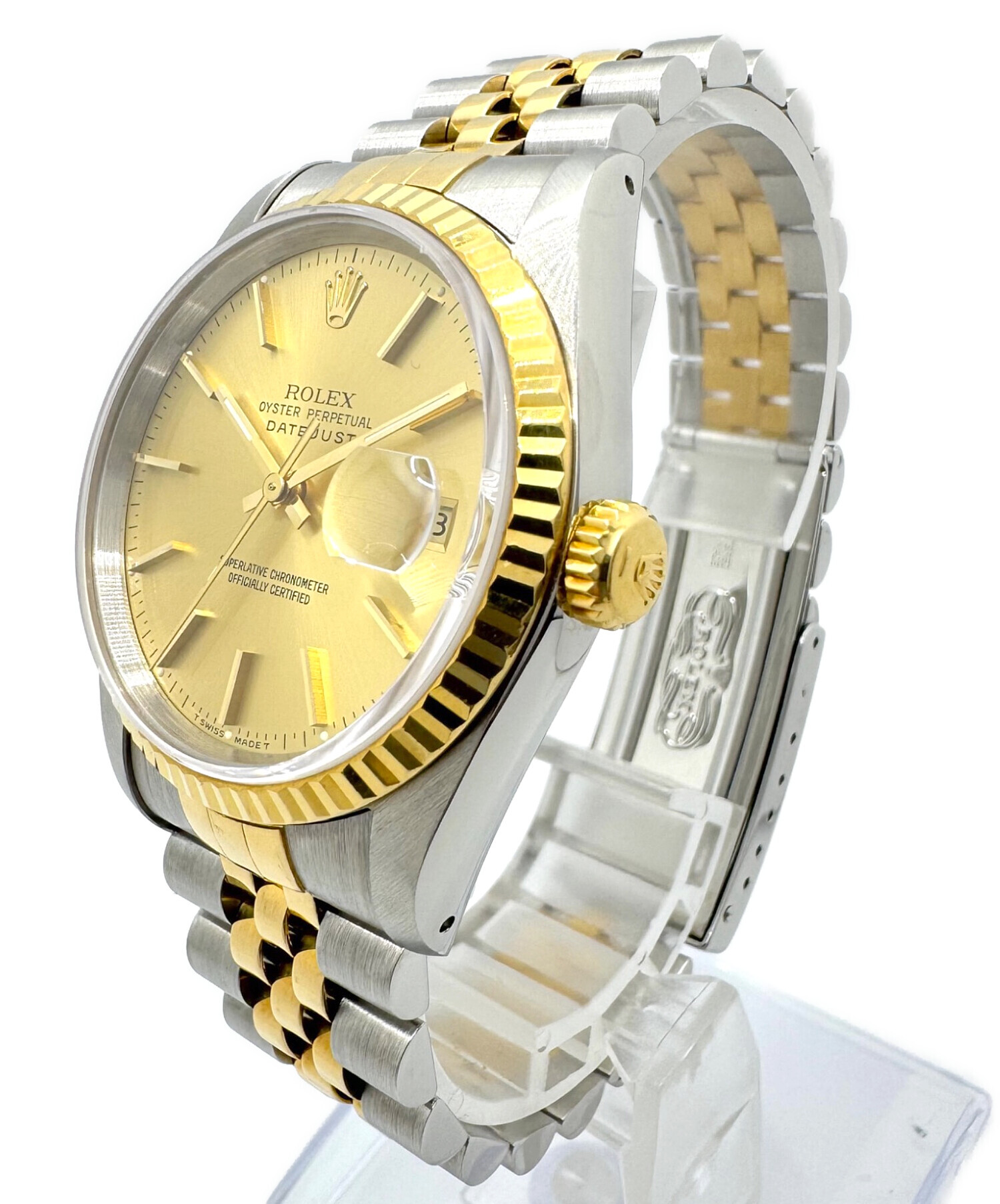 中古 ロレックス ROLEX 16233 E番(1990年頃製造) シャンパン メンズ  