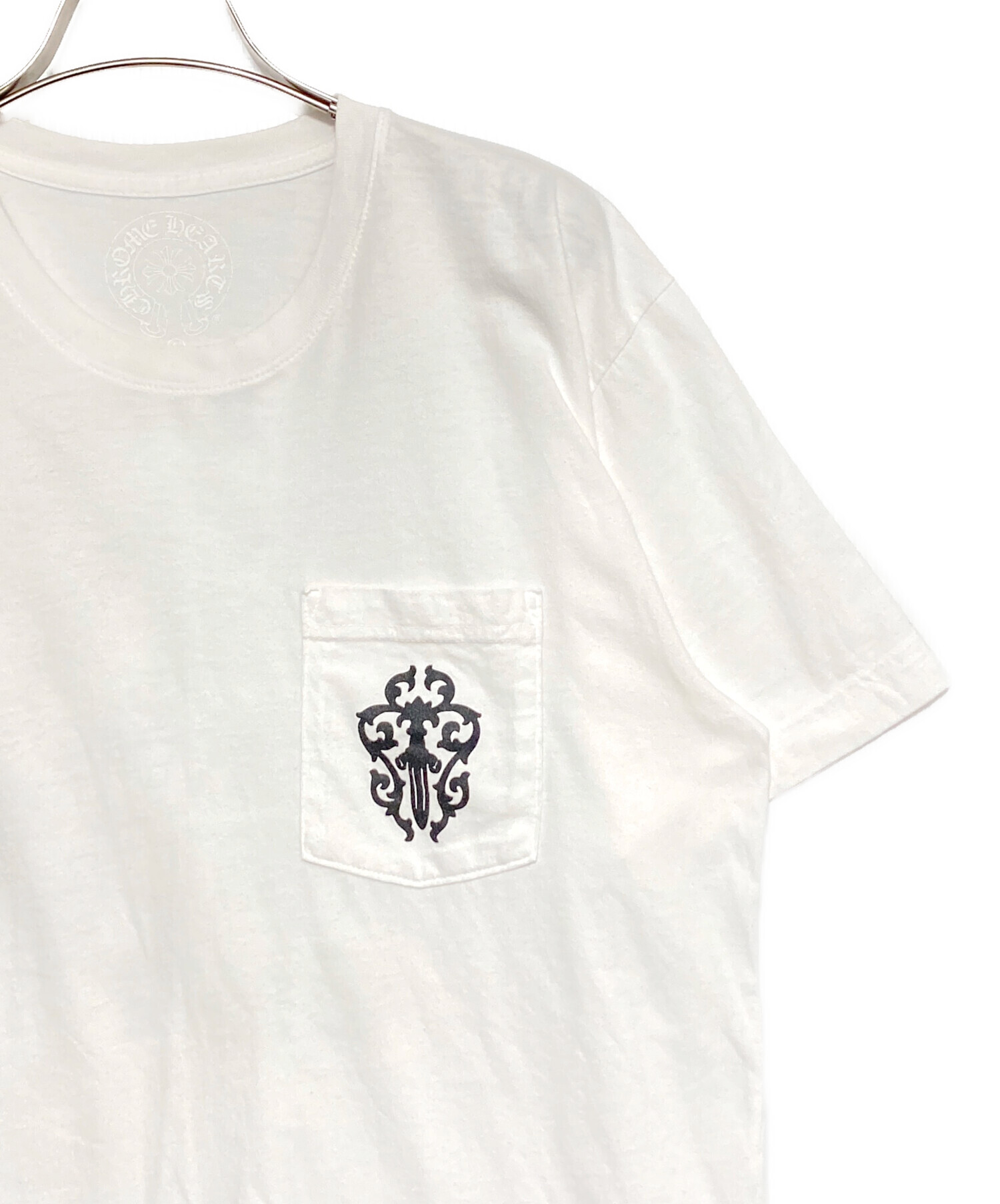 中古・古着通販】CHROME HEARTS (クロムハーツ) ハーフダガープリントT
