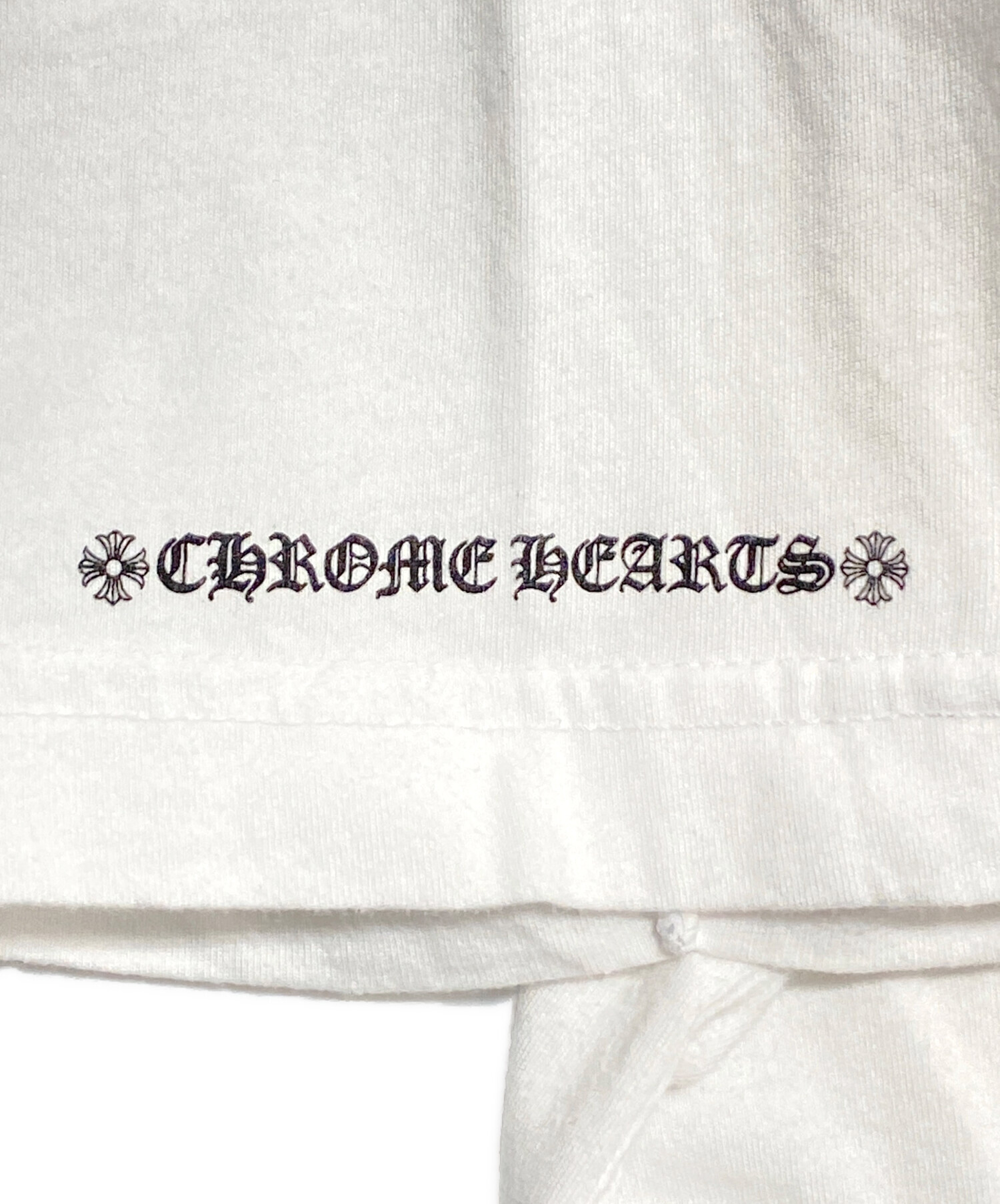中古・古着通販】CHROME HEARTS (クロムハーツ) ハーフダガープリントT