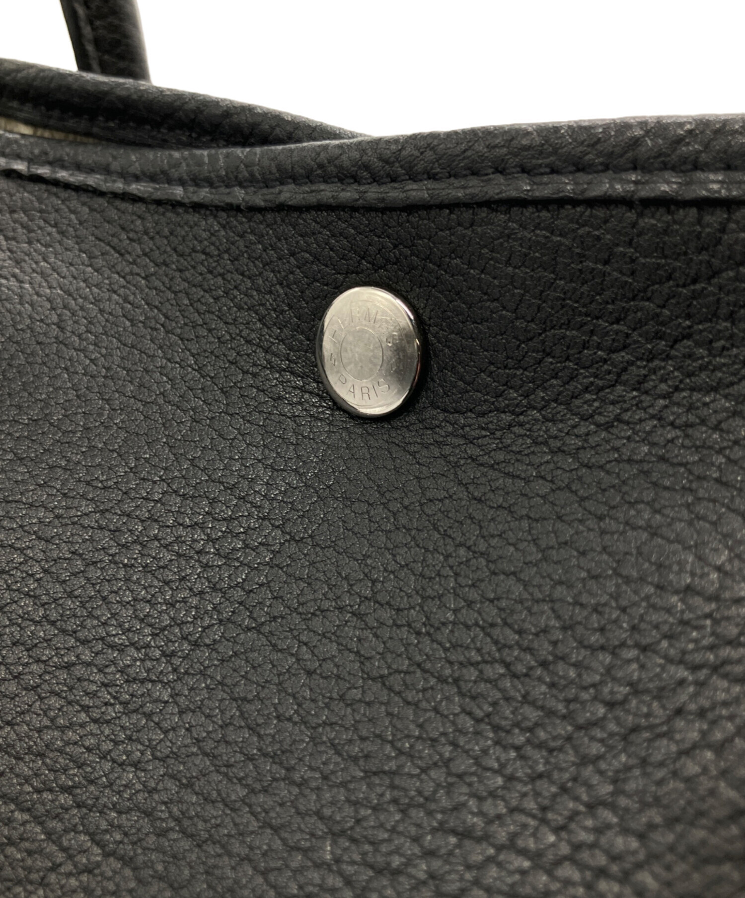 中古・古着通販】HERMES (エルメス) ガーデンパーティーPM/シルバー 