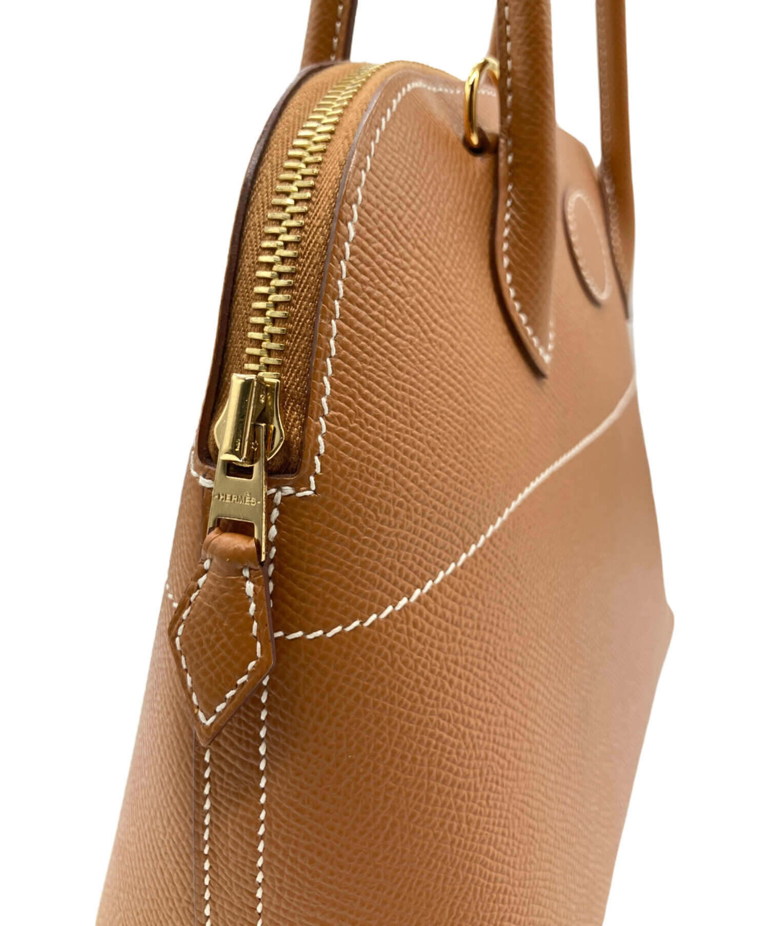 中古・古着通販】HERMES (エルメス) ボリード27/ハンドバッグ/ゴールド 