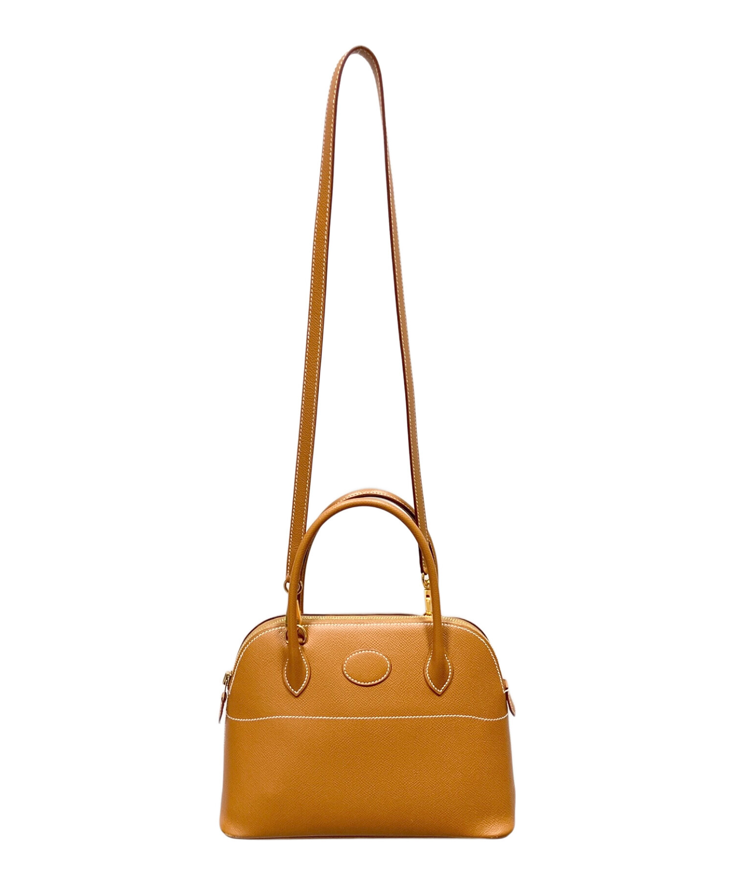 中古・古着通販】HERMES (エルメス) ボリード27/ハンドバッグ/ゴールド