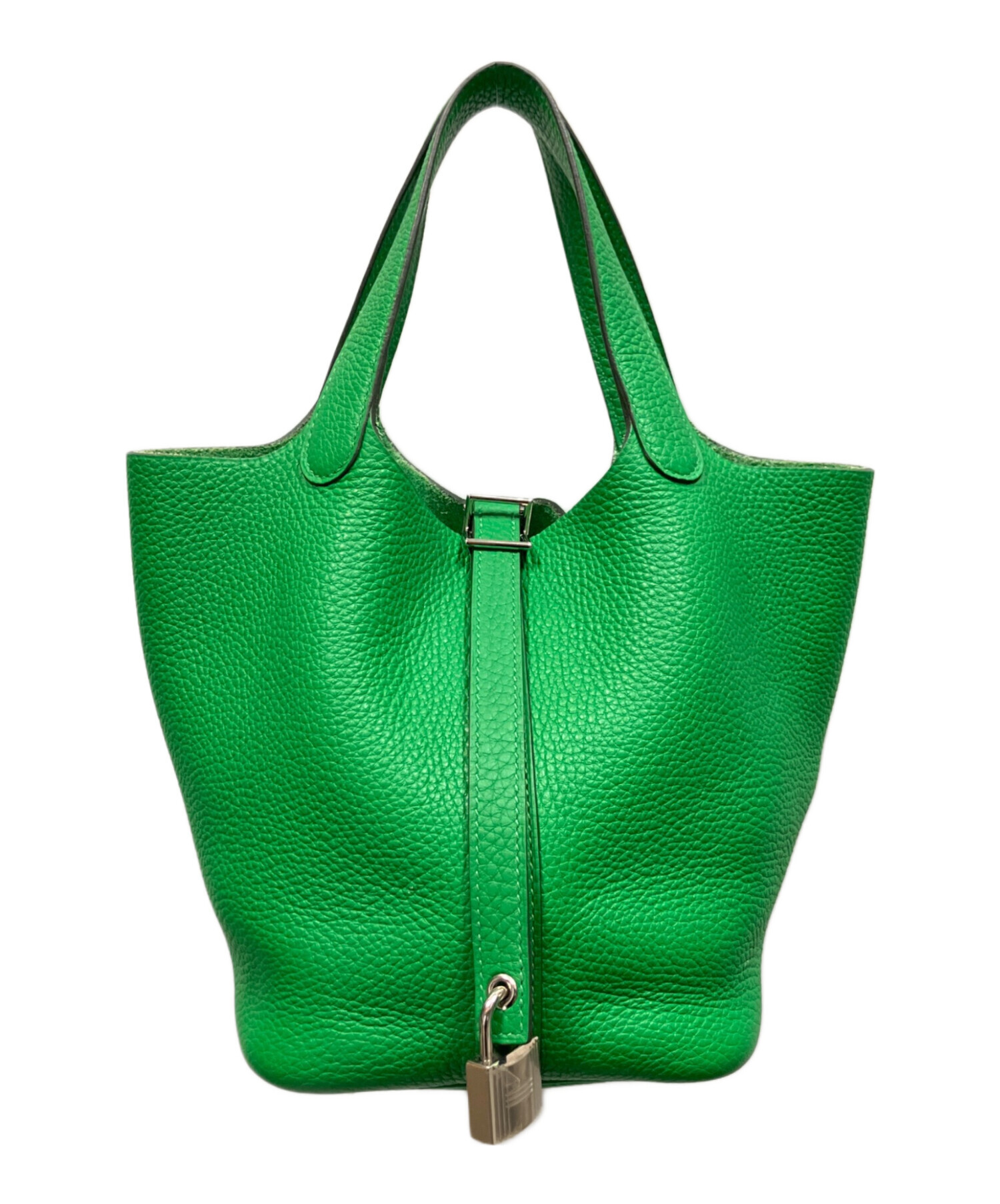 HERMES エルメス ピコタンロック PM ハンドバッグ ABランク 中古 中古・古着通販】HERMES (エルメス) ピコタンロック PM バンブー