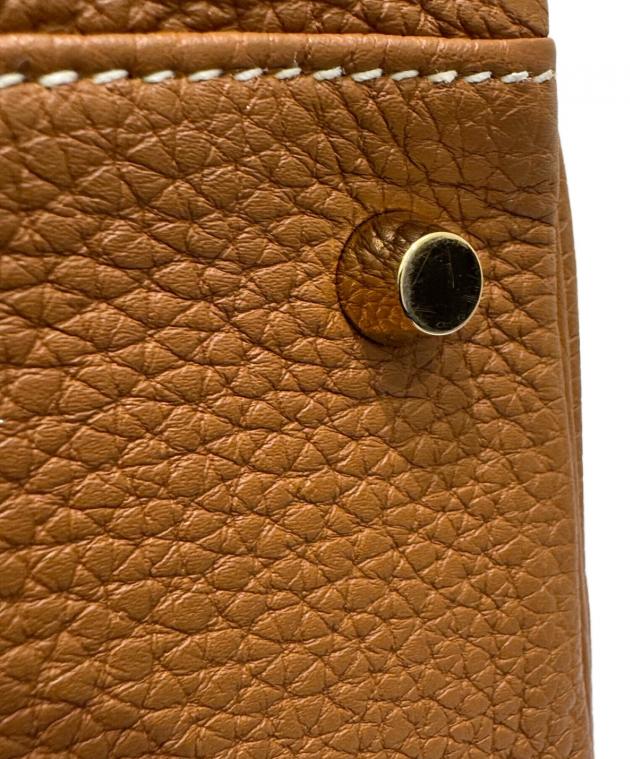 中古・古着通販】HERMES (エルメス) ケリー28 内縫い/トゴ/ ゴールド