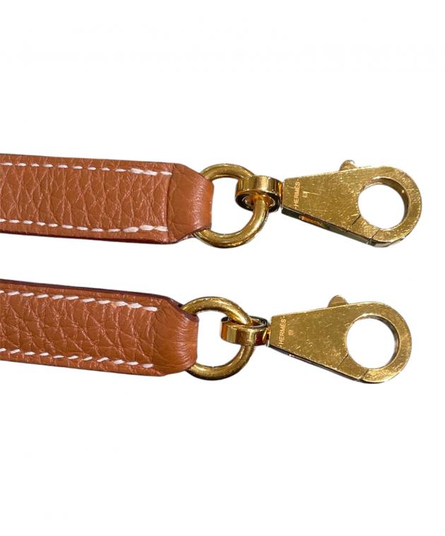 中古・古着通販】HERMES (エルメス) ケリー28 内縫い/トゴ/ ゴールド