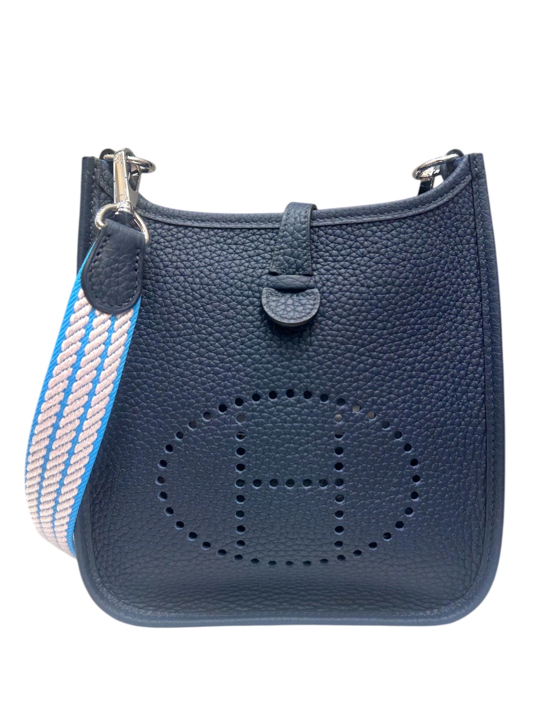 中古・古着通販】HERMES (エルメス) エブリン TPM ブルードブリュス  