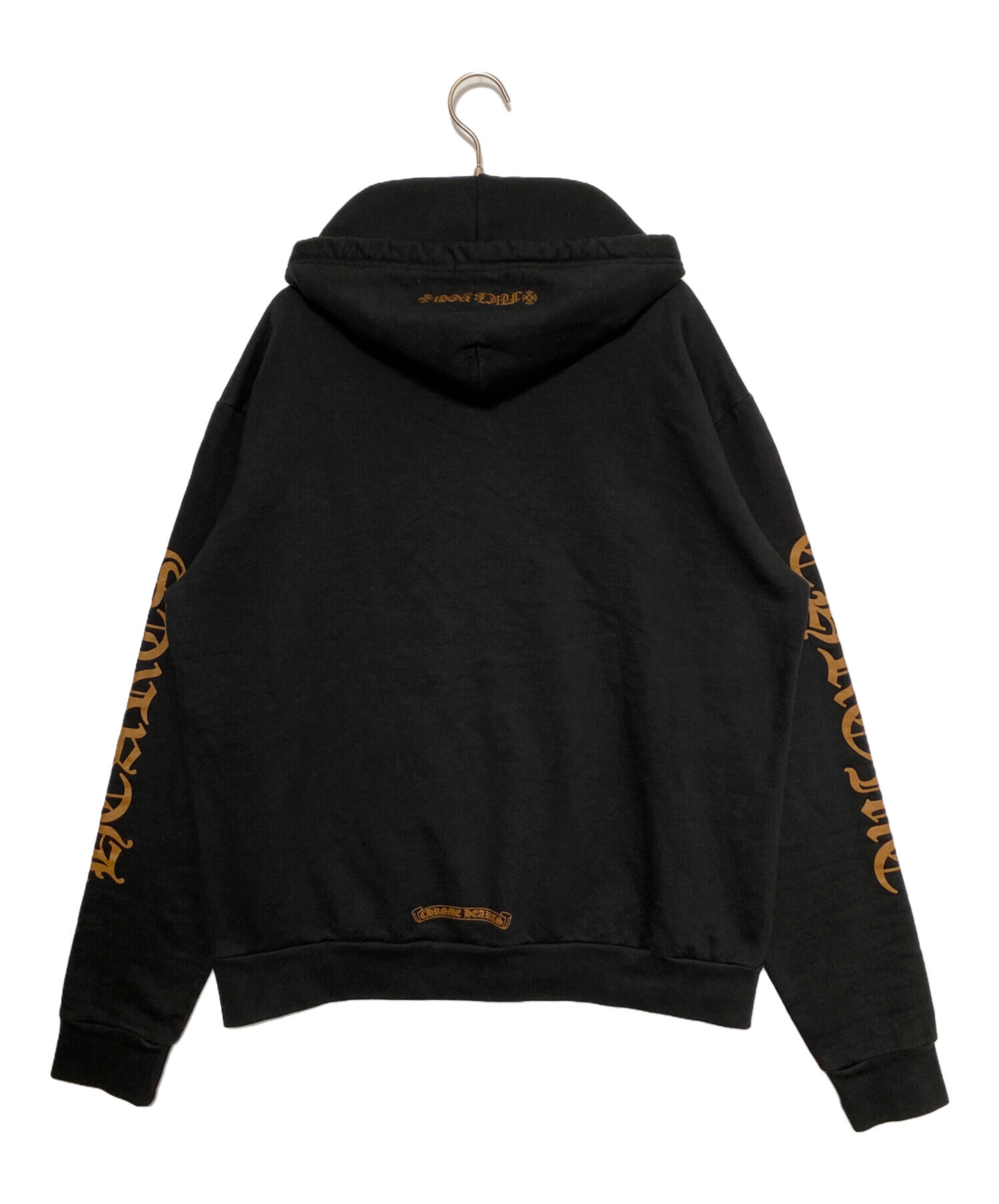 中古・古着通販】CHROME HEARTS (クロムハーツ) ロゴパーカー ブラック 