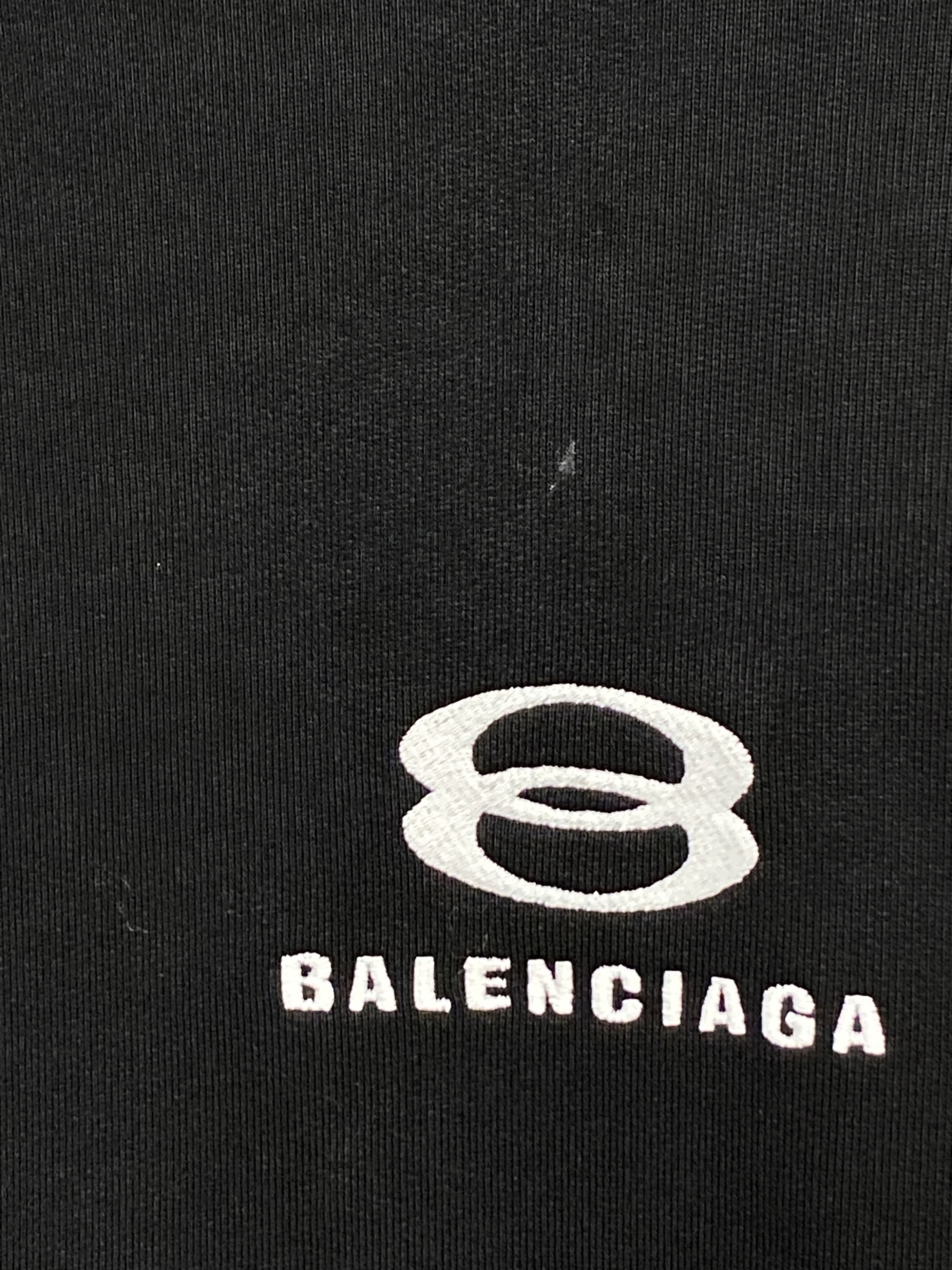 Balenciaga ロゴクロップドトップ