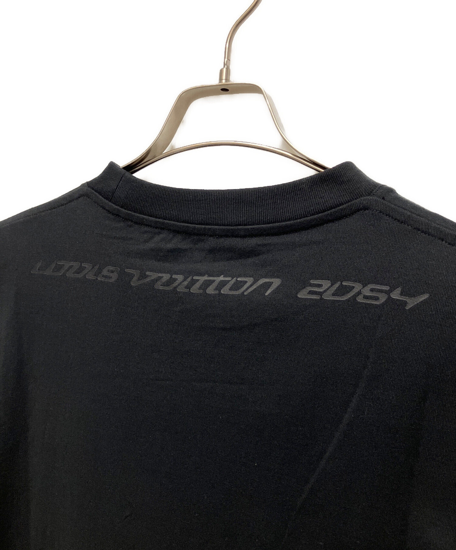 【美品・近年モデル】ルイヴィトン　テルモヒートリアクティブプリント半袖tシャツ黒 ルイ・ヴィトン(LOUIS VUITTON)ルイ・ヴィトン テルモヒートリ