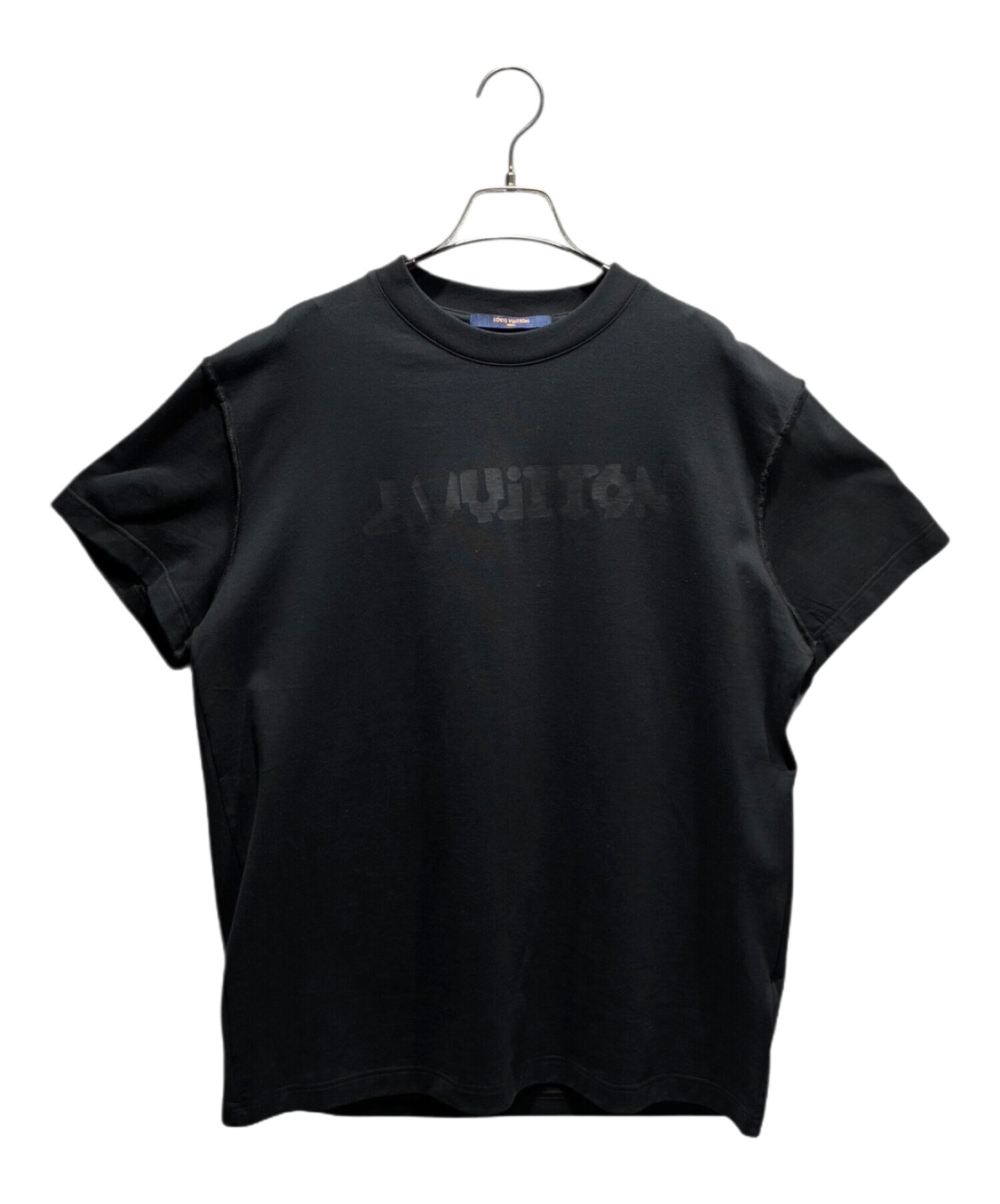 【美品・近年モデル】ルイヴィトン　テルモヒートリアクティブプリント半袖tシャツ黒 ルイ・ヴィトン(LOUIS VUITTON)ルイ・ヴィトン テルモヒートリ