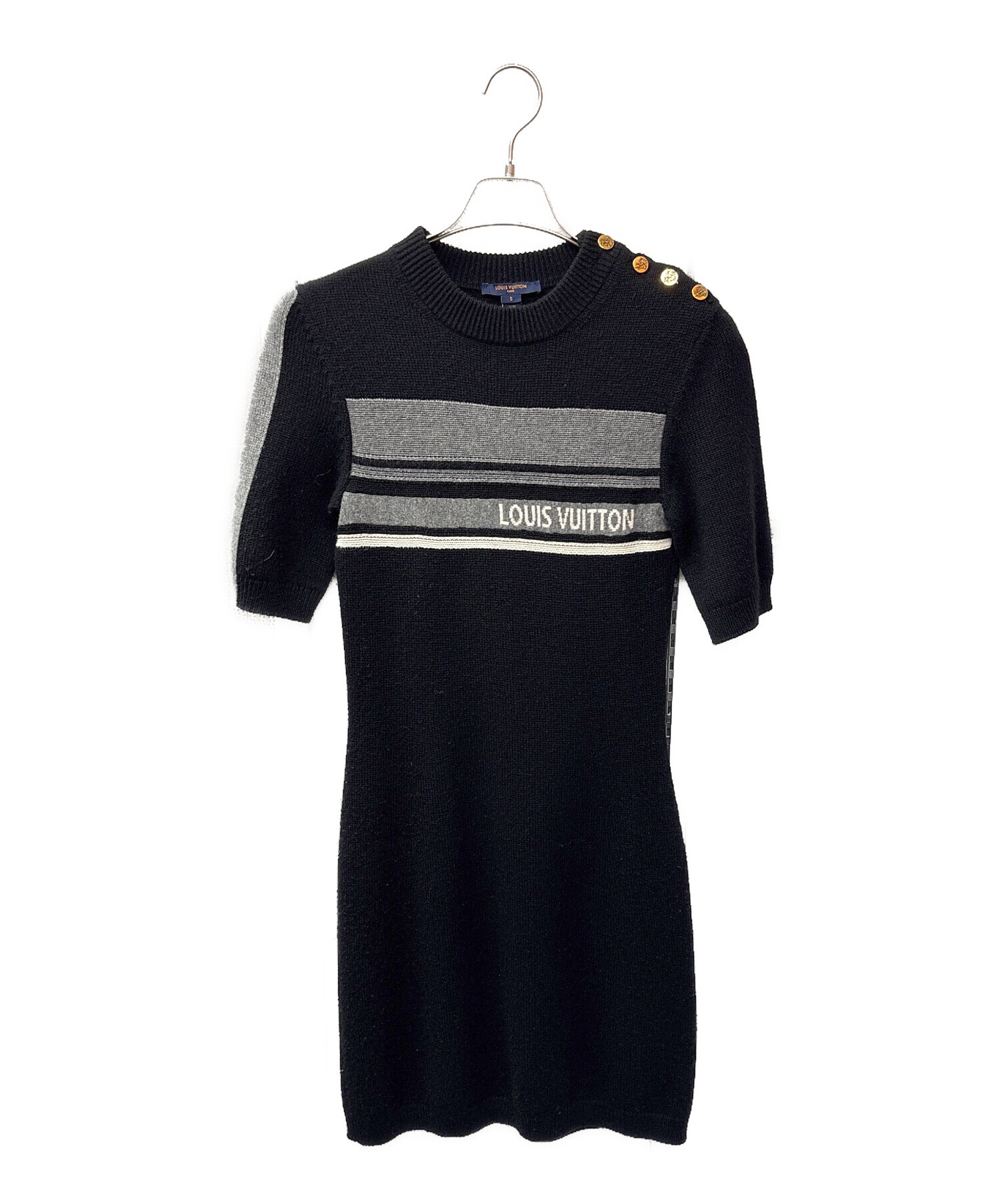 中古・古着通販】LOUIS VUITTON (ルイ ヴィトン) LVインタルシアニット