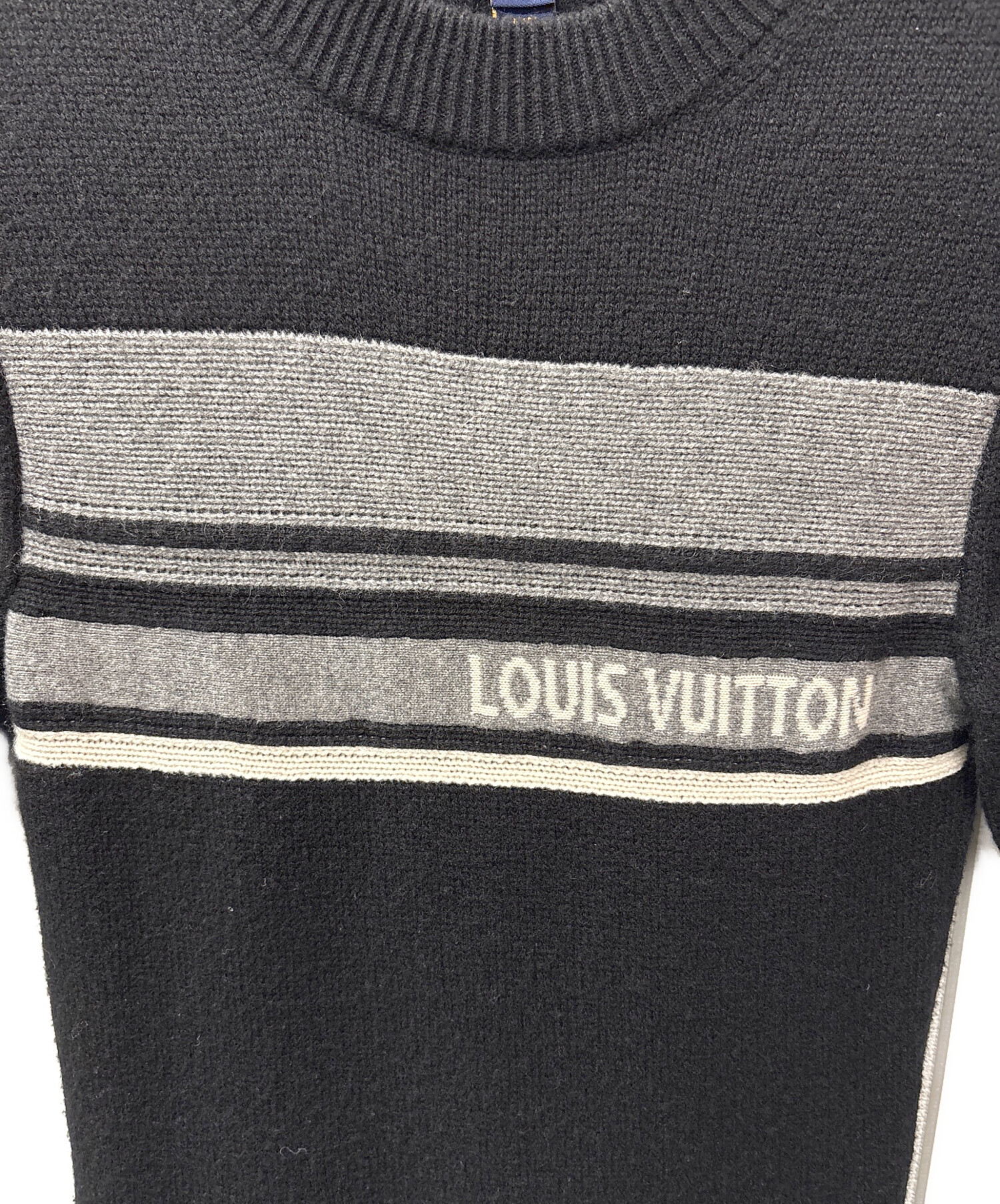中古・古着通販】LOUIS VUITTON (ルイ ヴィトン) LVインタルシアニット