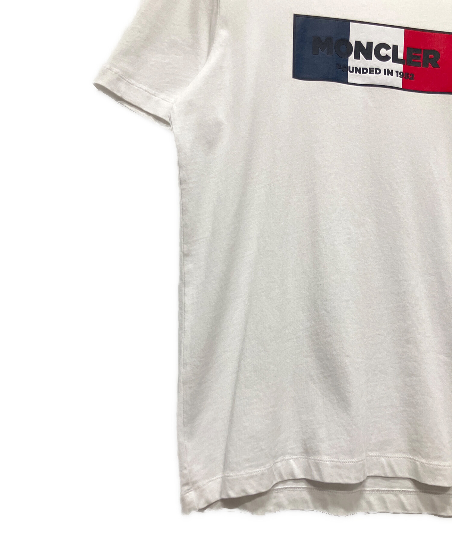 中古・古着通販】MONCLER (モンクレール) 立体ロゴ Tシャツ