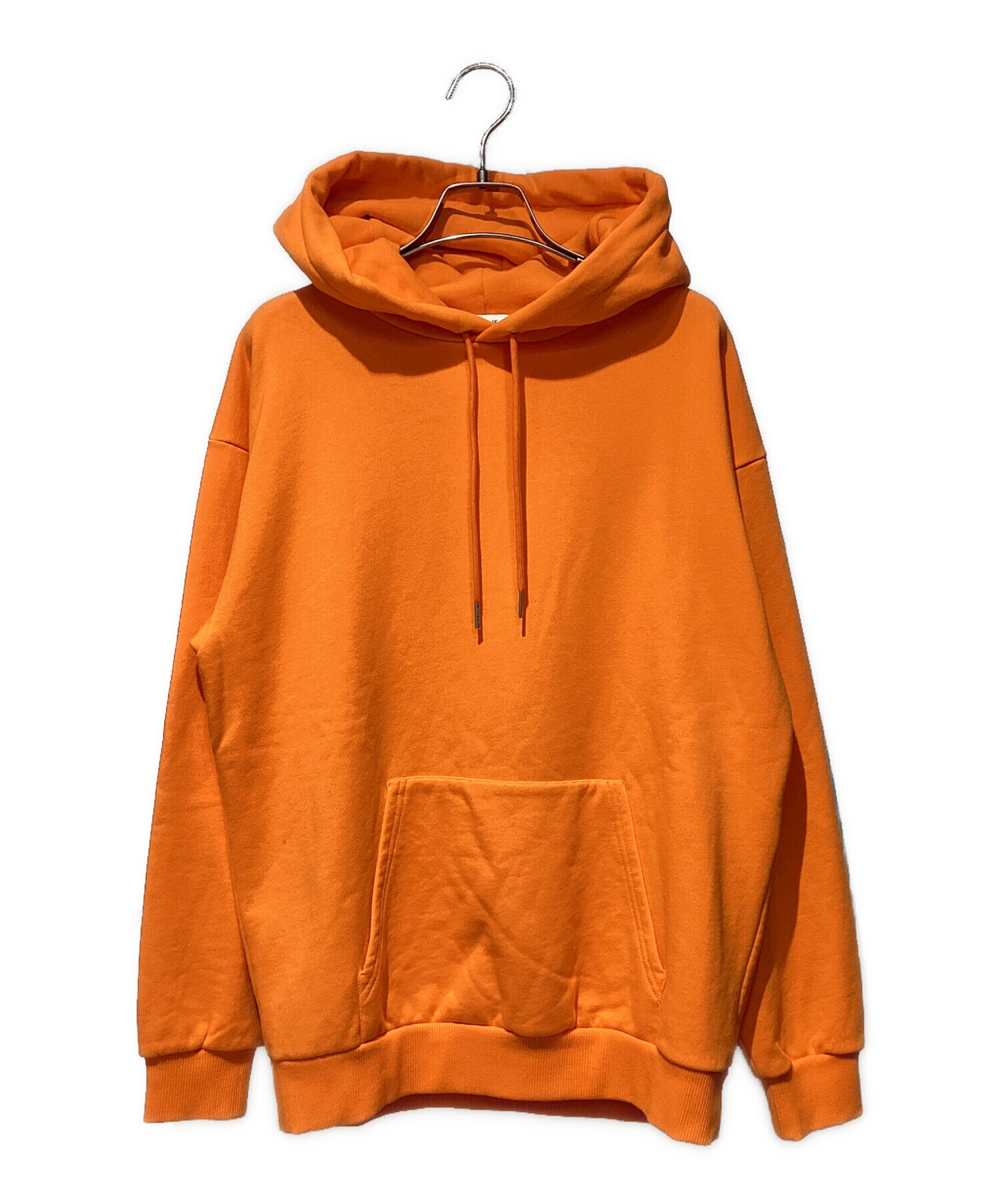 CELINE セリーヌ　フードロゴパーカー　オレンジ　XL 中古・古着通販】CELINE (セリーヌ) 21SS ルーズロゴパーカー オレンジ