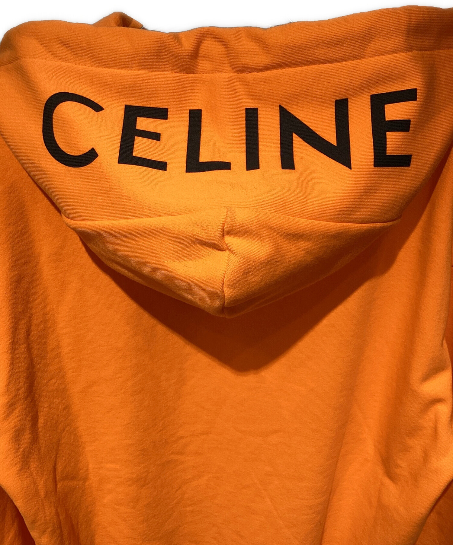 中古・古着通販】CELINE (セリーヌ) 21SS ルーズロゴパーカー オレンジ